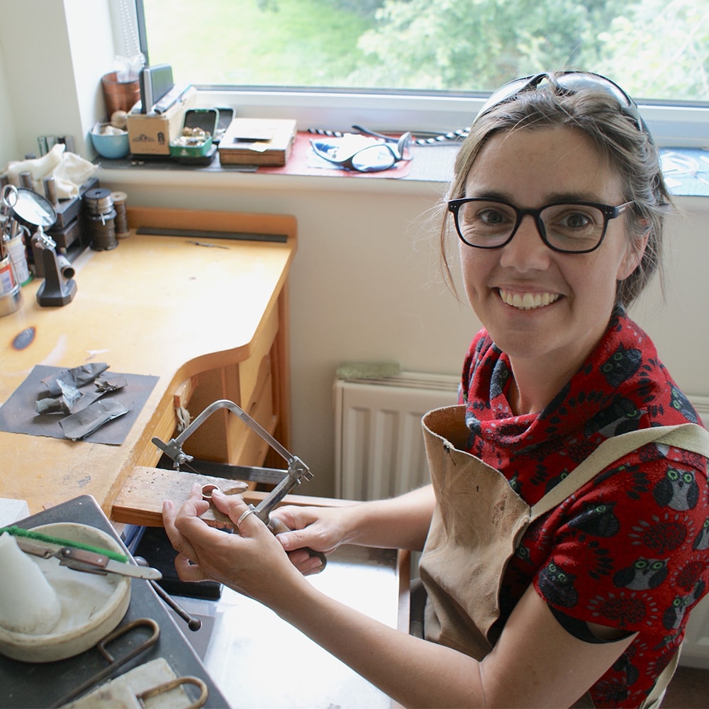 Meet The Jeweller & Author Of 'Soldering For Jewellers' Rebecca Skeels