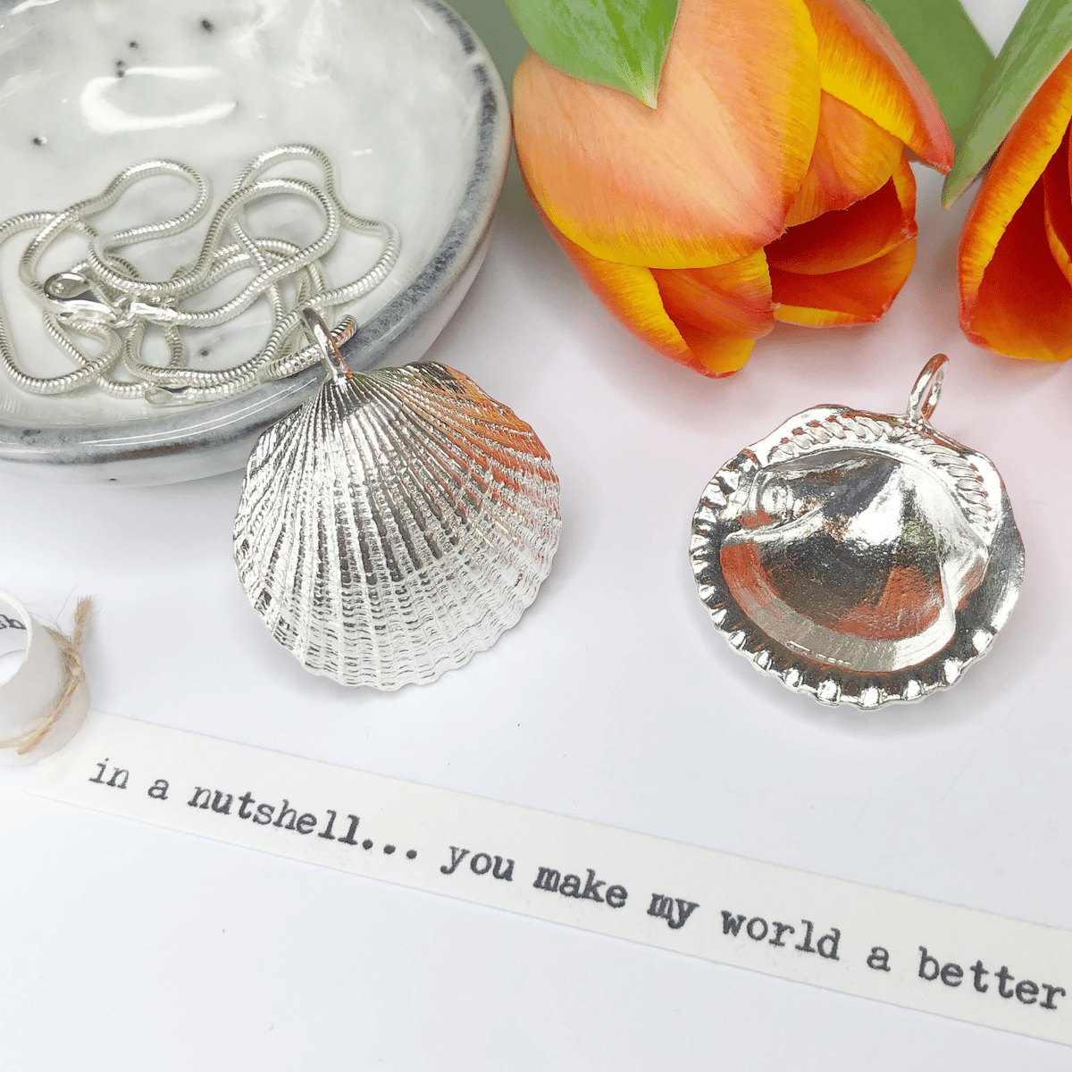 Sand Casting Silver Cockle Shells & Nature Inspired Jewellery With Anna Davenport