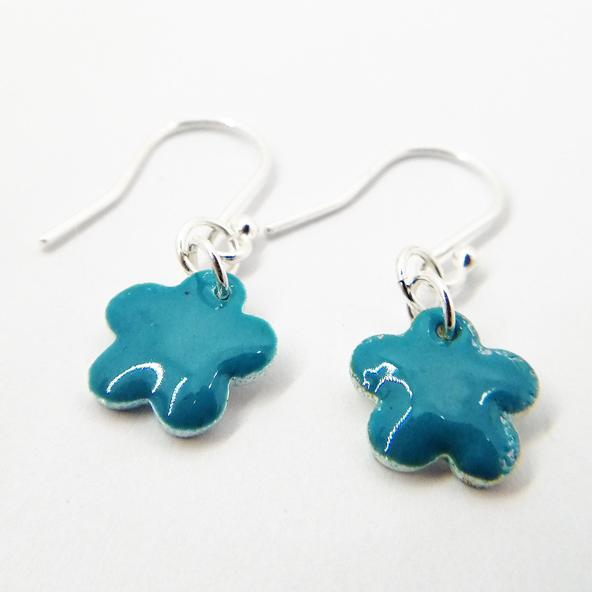 Metal Clay & Enamel Flower Earring Tutorial