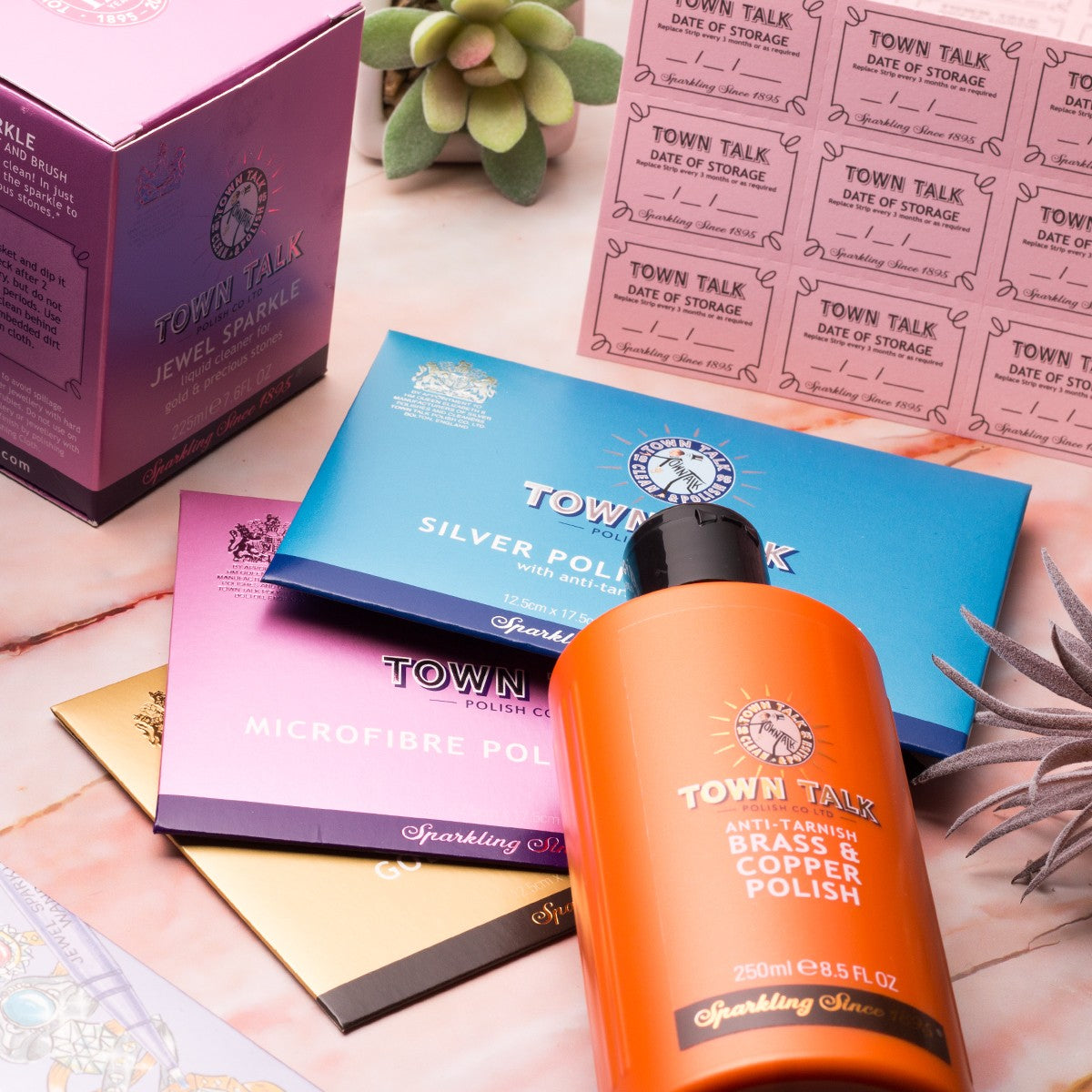 Town Talk Products For Cleaning & Caring For Jewellery