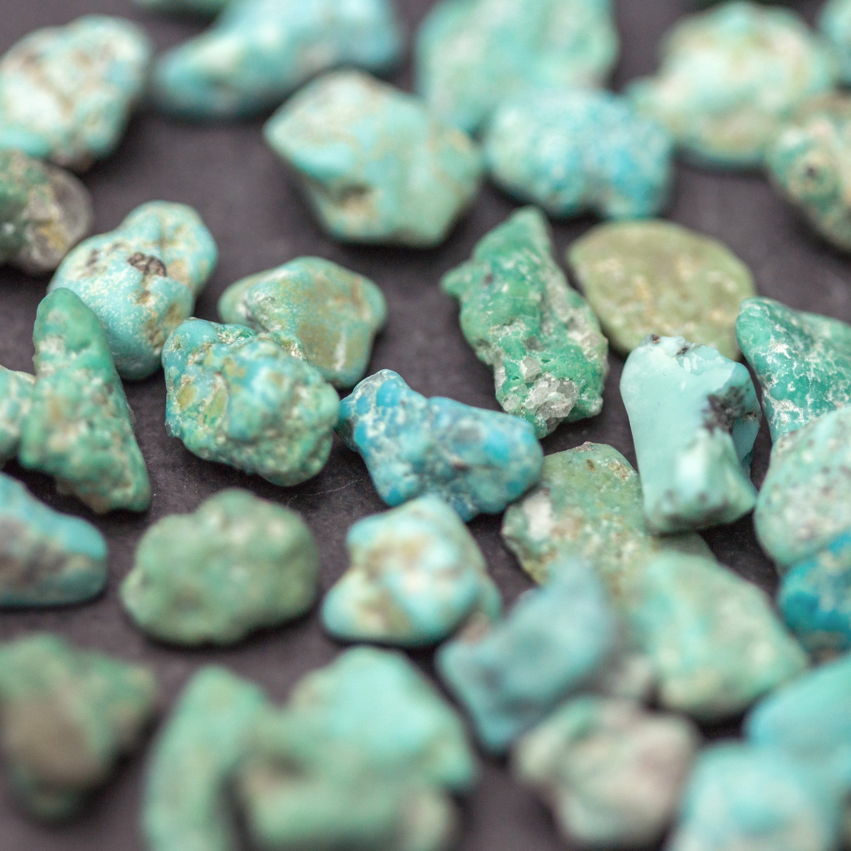 Turquoise Nuggets Undrilled