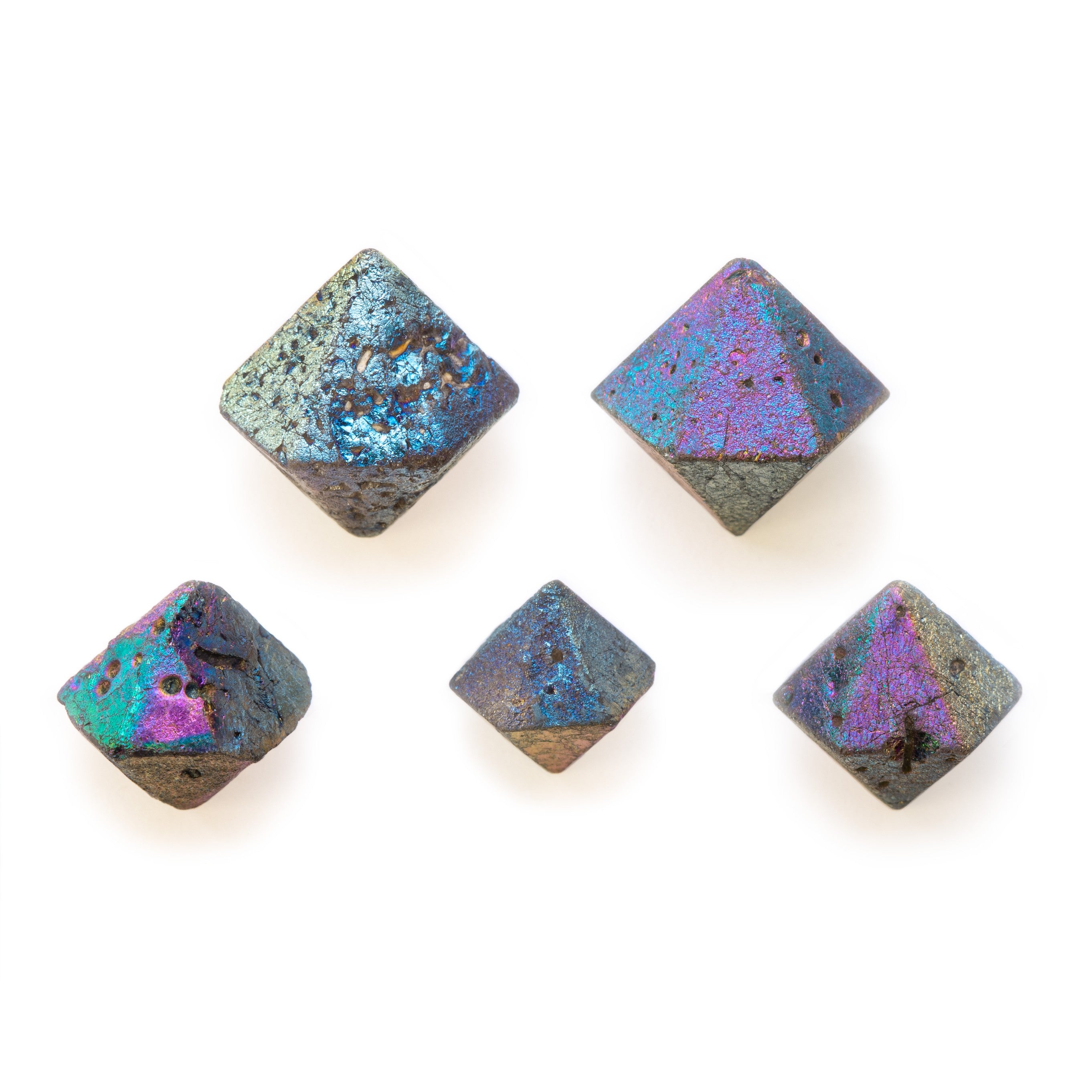 Titanium Beta Quartz Crystals Undrilled