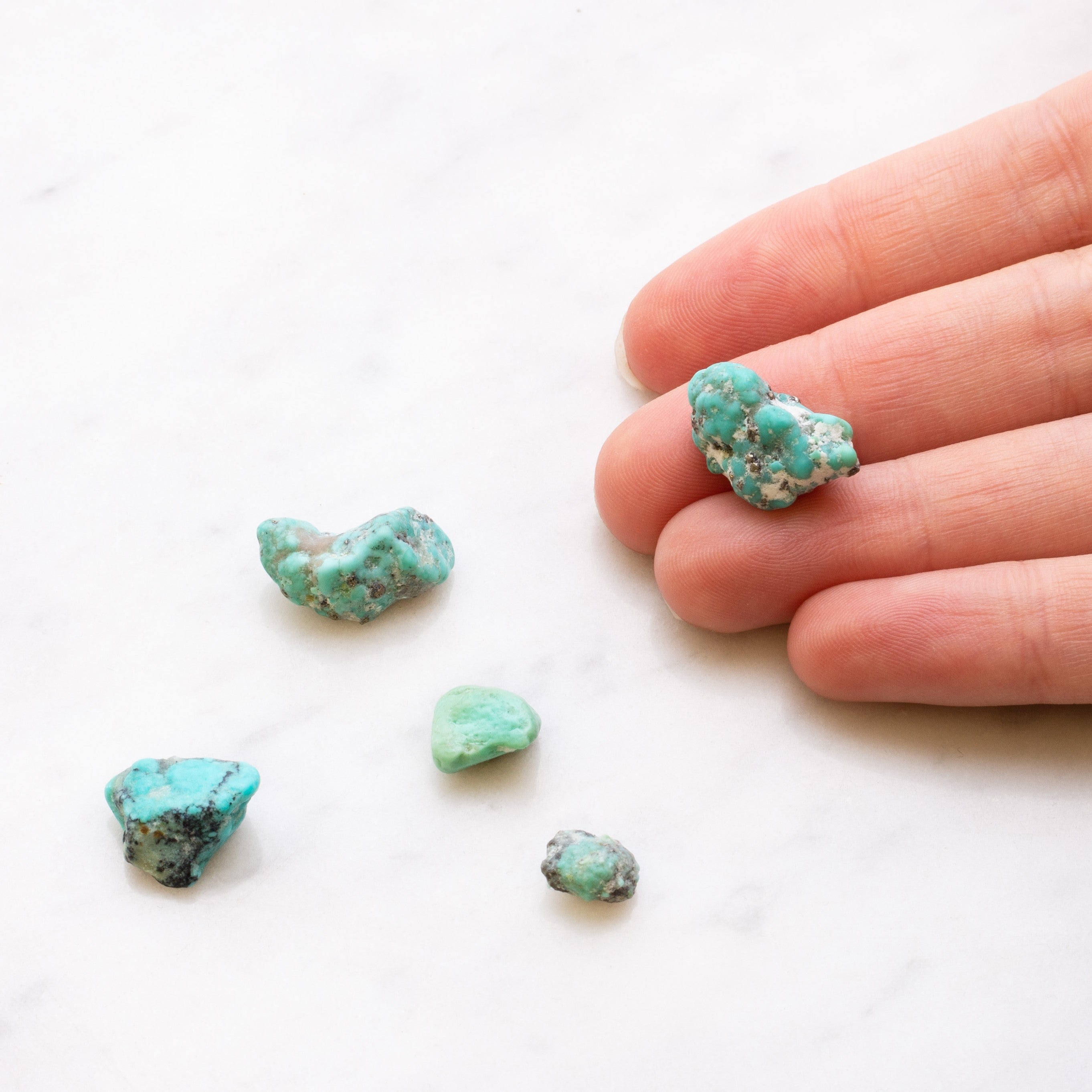 Turquoise Nuggets Undrilled