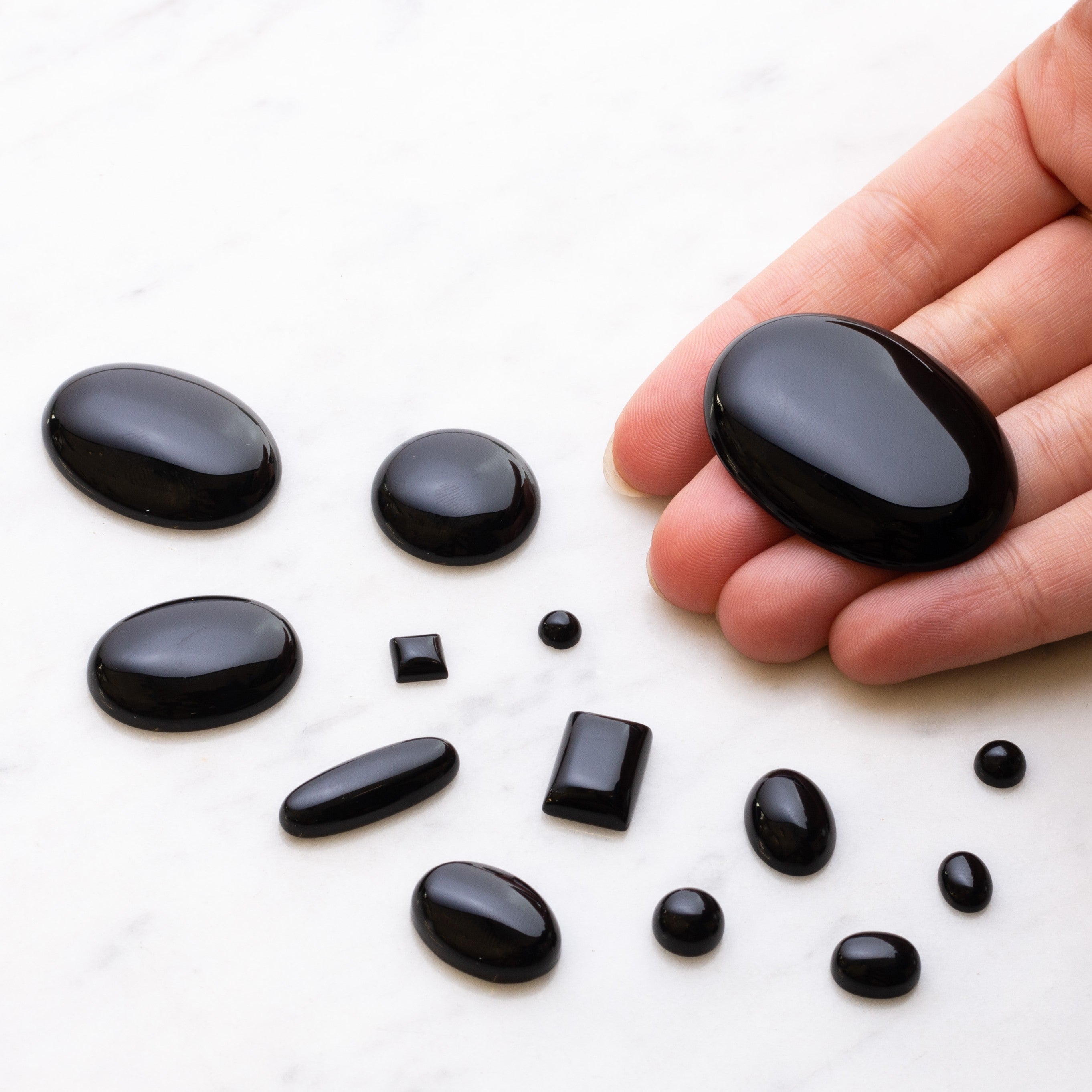 Black Onyx Cabochons
