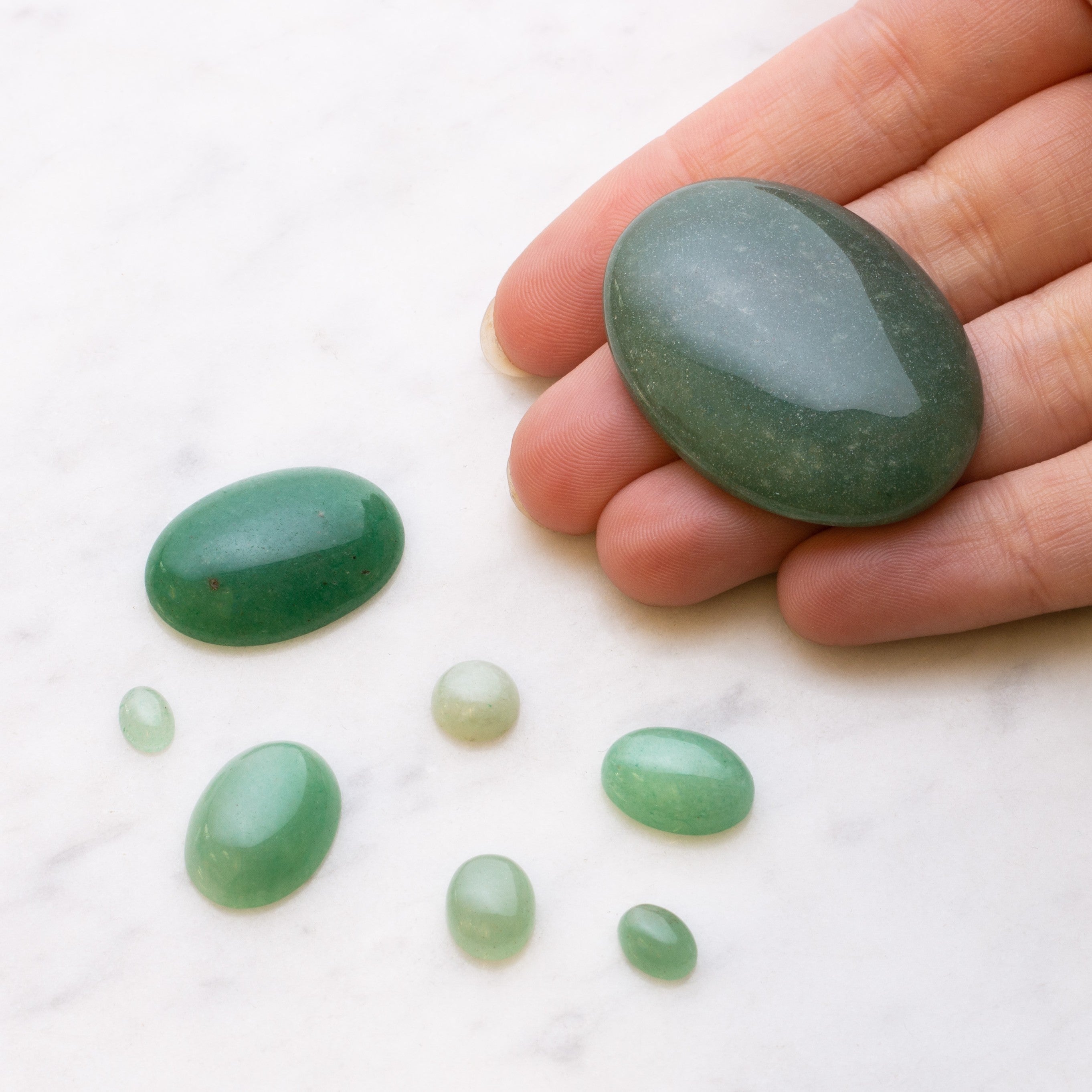 Green Aventurine Cabochons