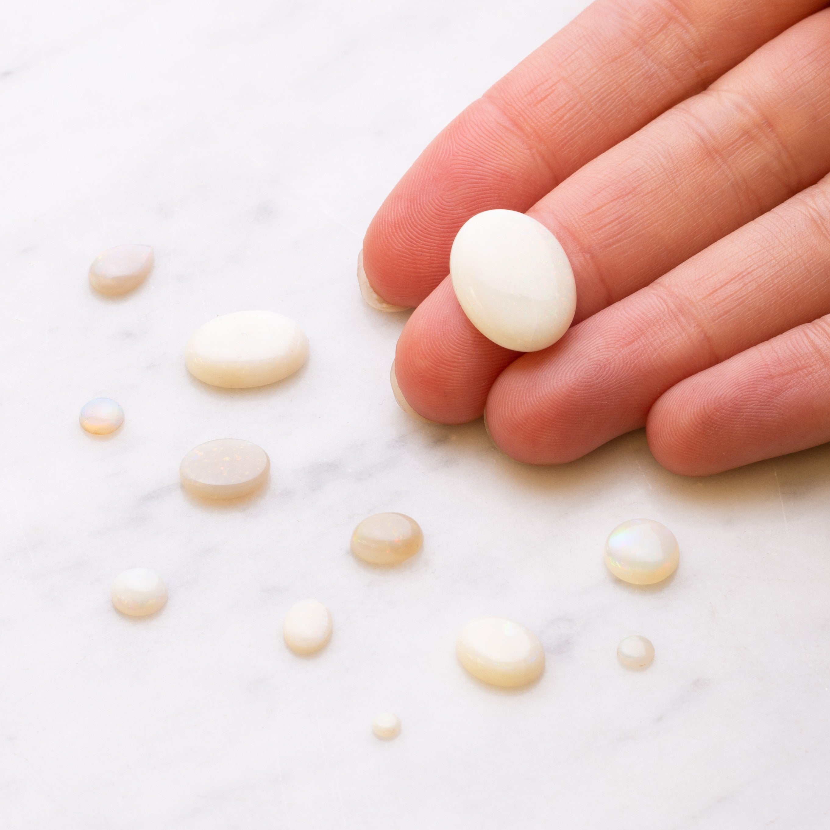 Solid Opal B Quality Cabochons