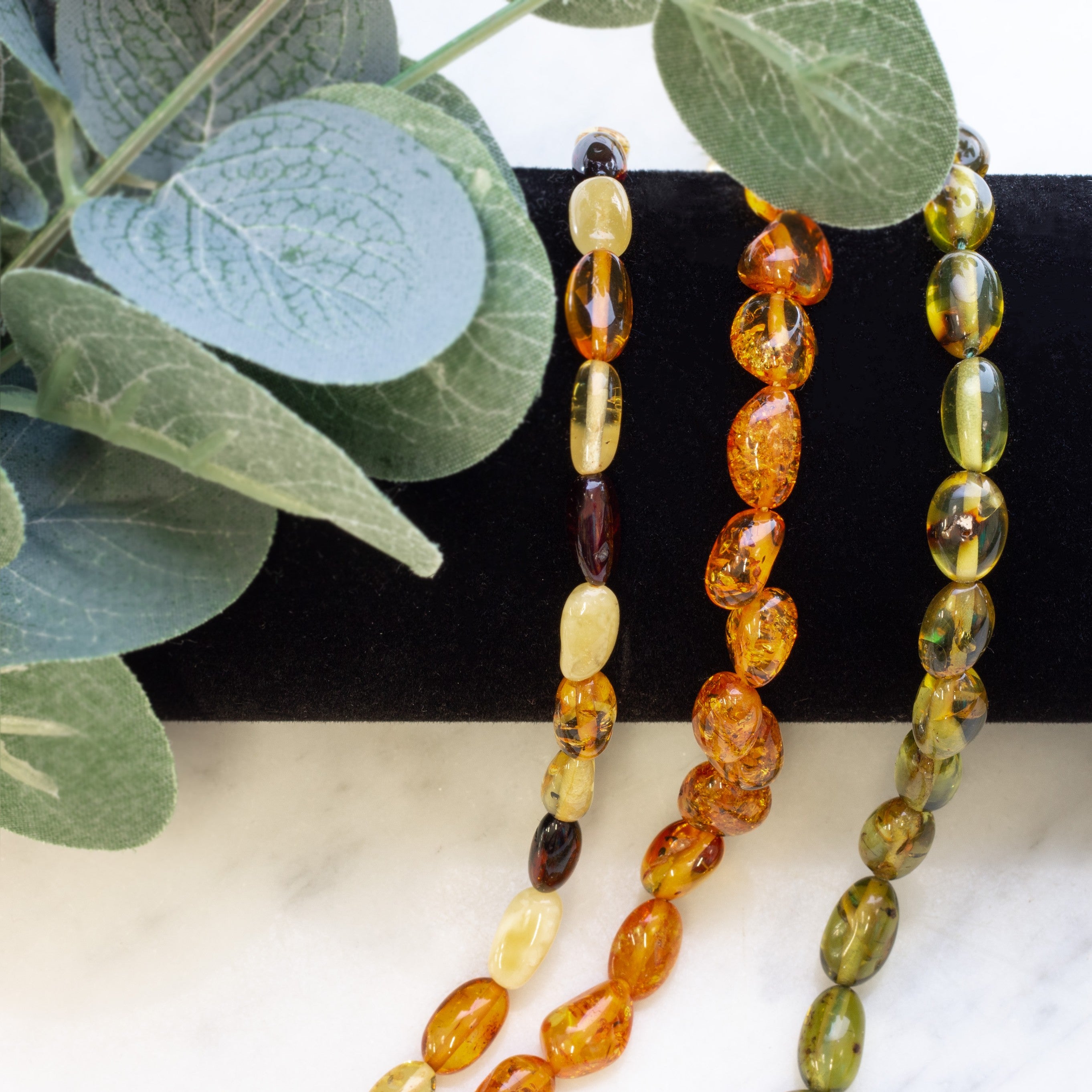 Natural Baltic Amber Nugget Beads Approx 7mm