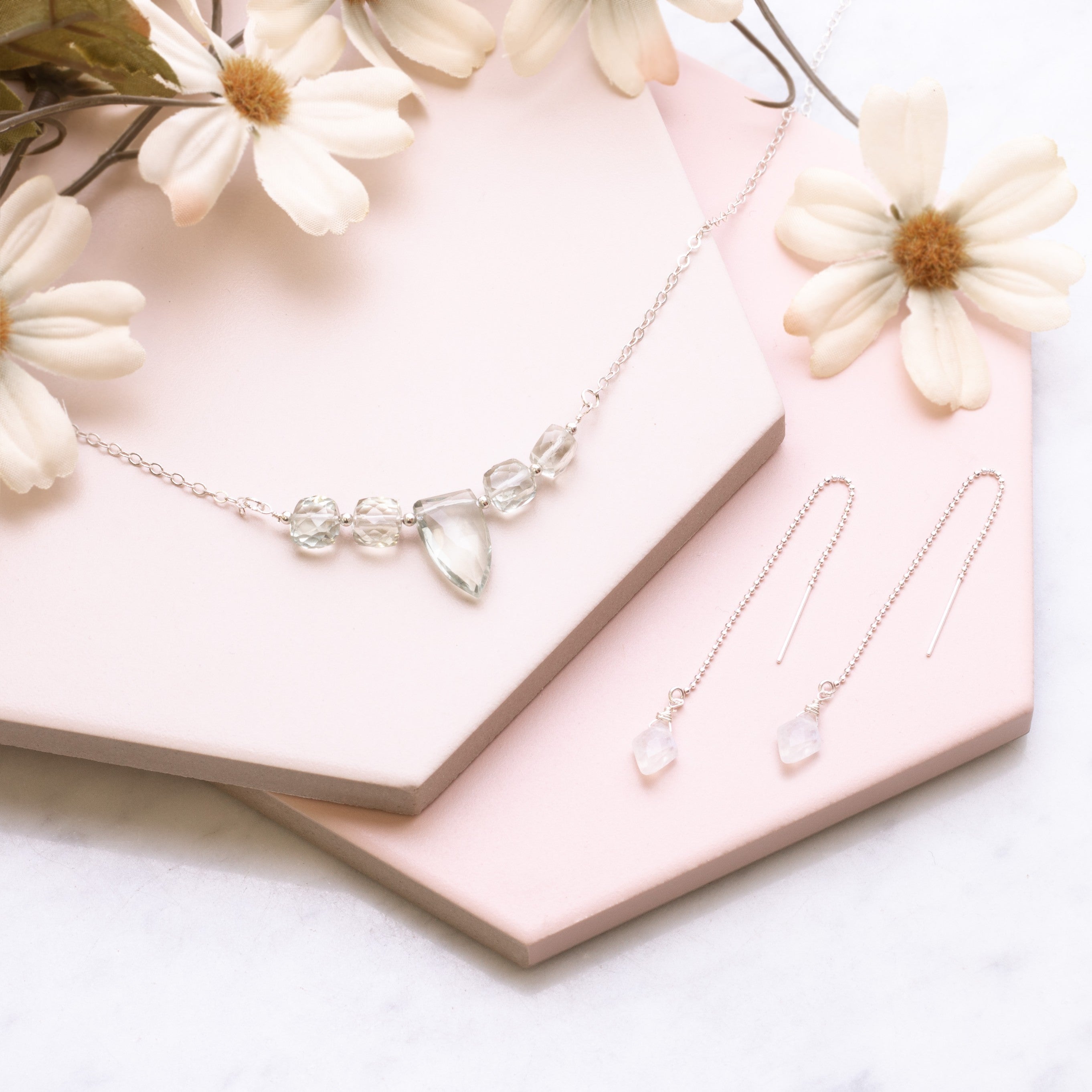 Rainbow Moonstone Faceted Diamond Shaped Beads Approx 10x7mm