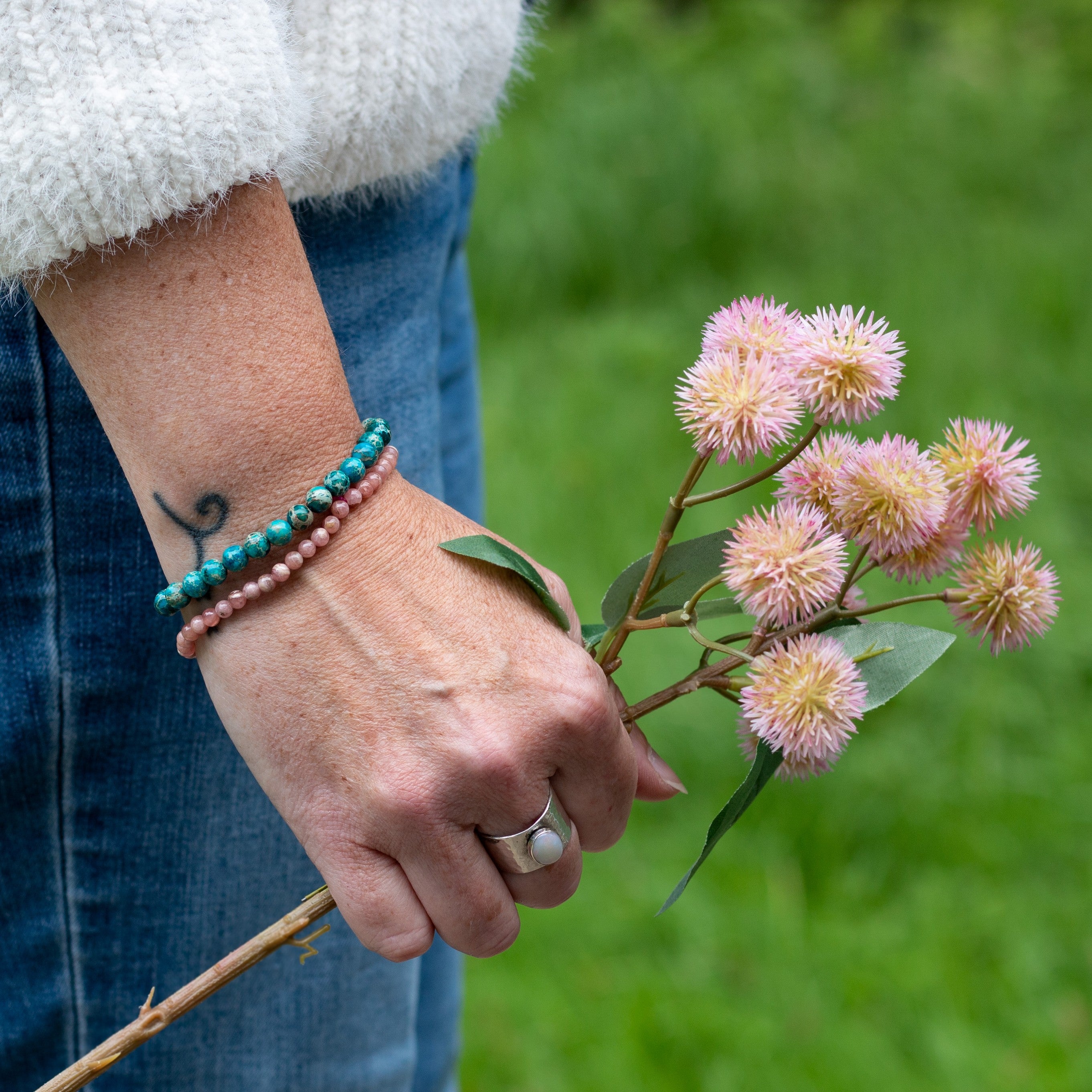 Ready To Wear Chrysoprase Bracelet
