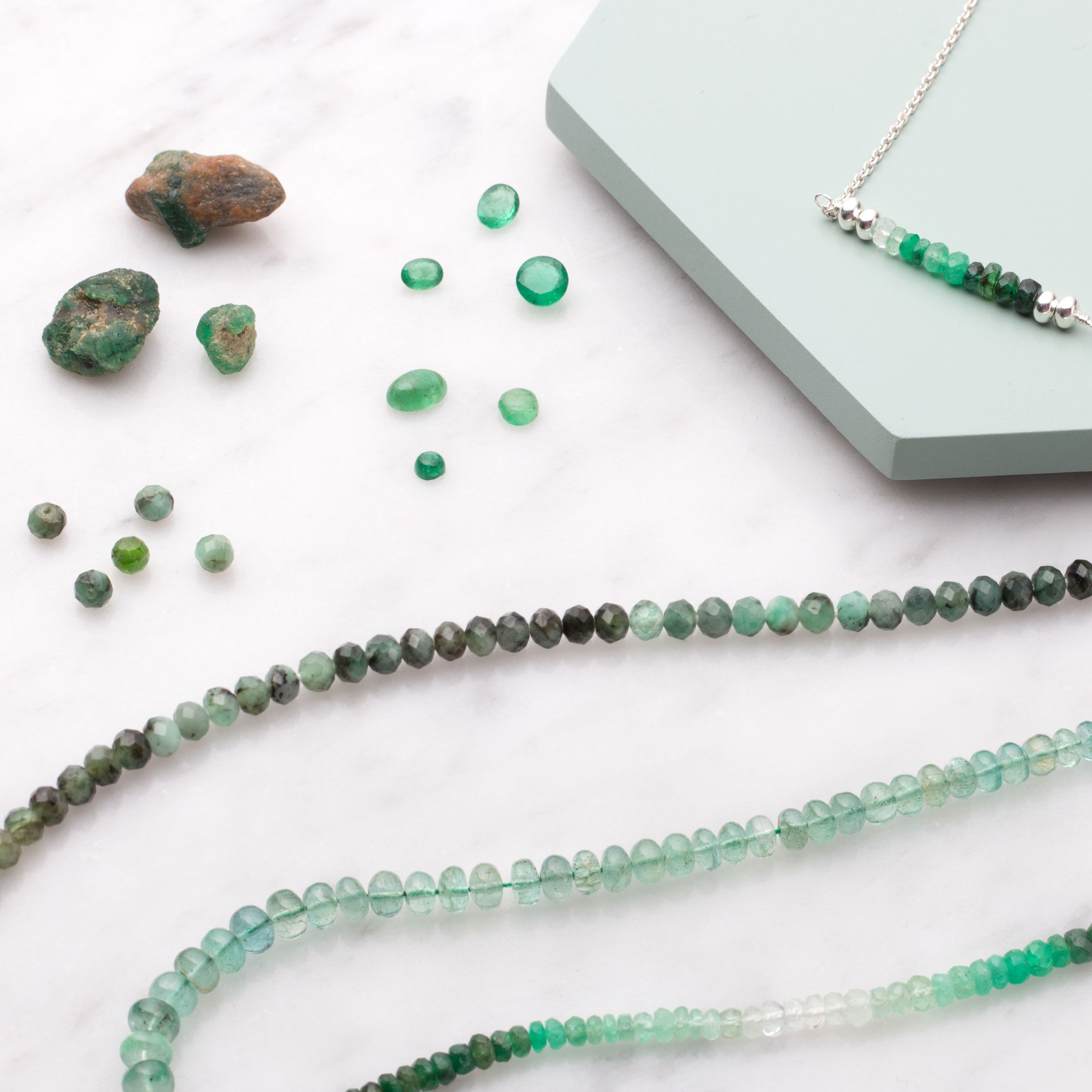 Emerald Cabochons