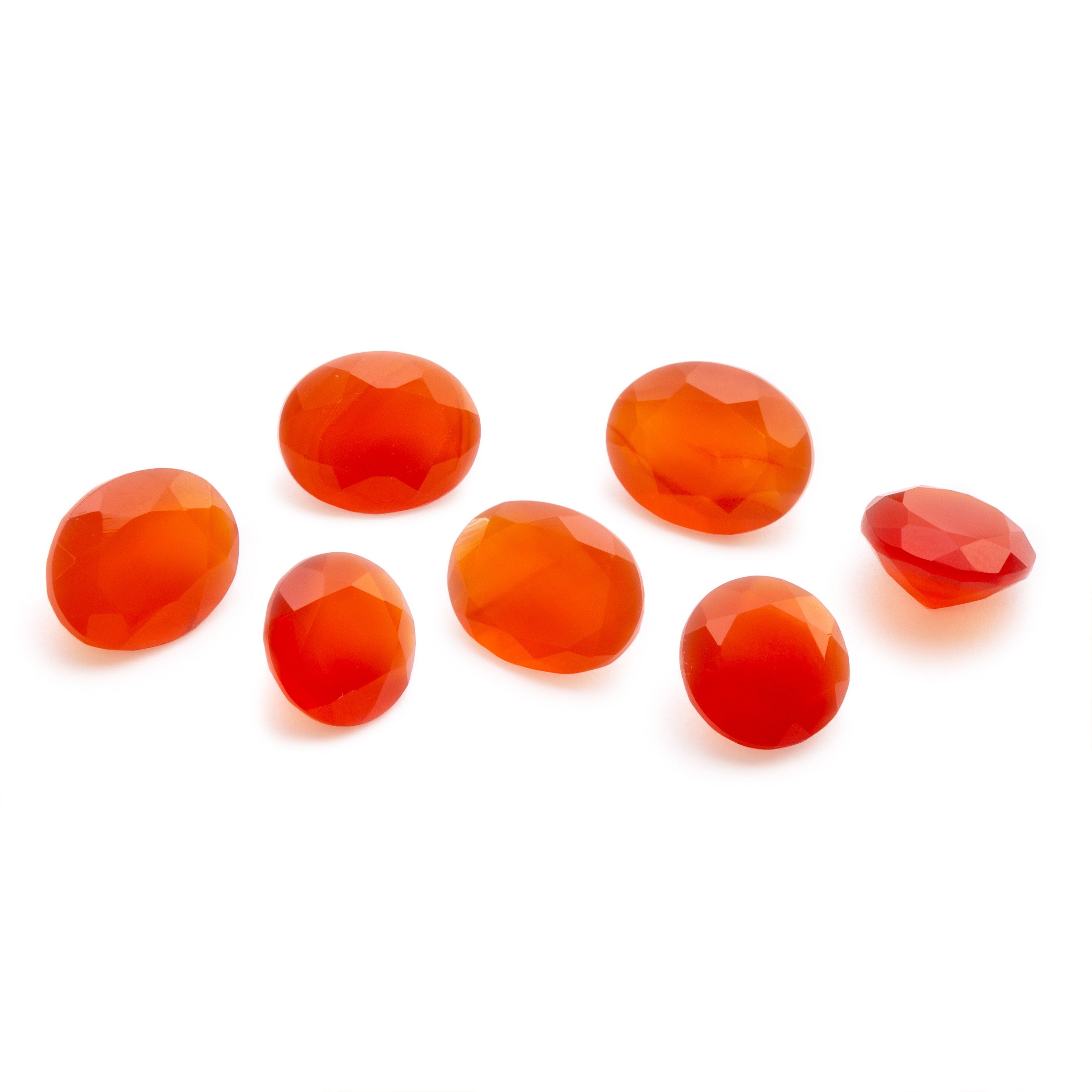 Carnelian Faceted Stones