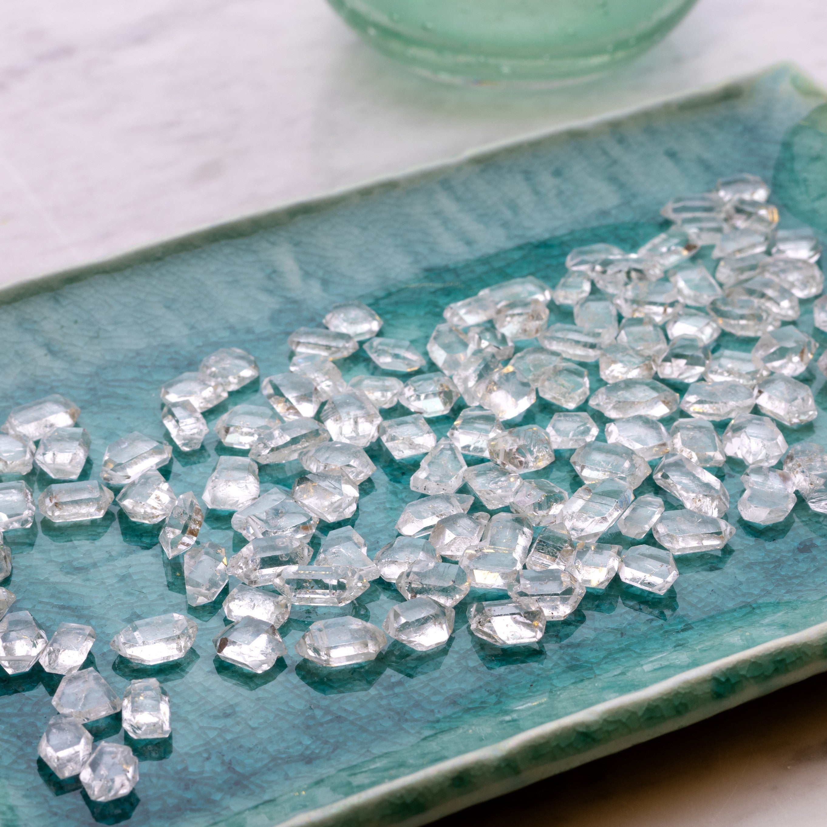 Herkimer Diamond Freeform Beads