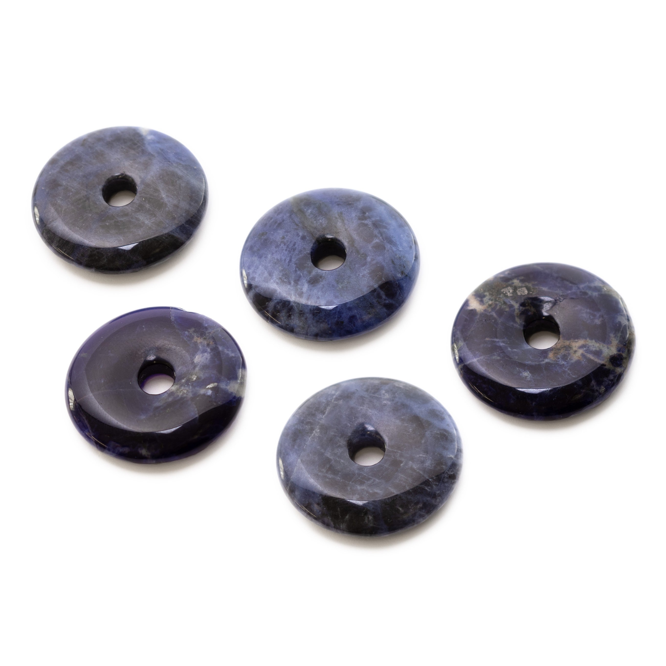 Sodalite Gemstone Donut Approx 25mm