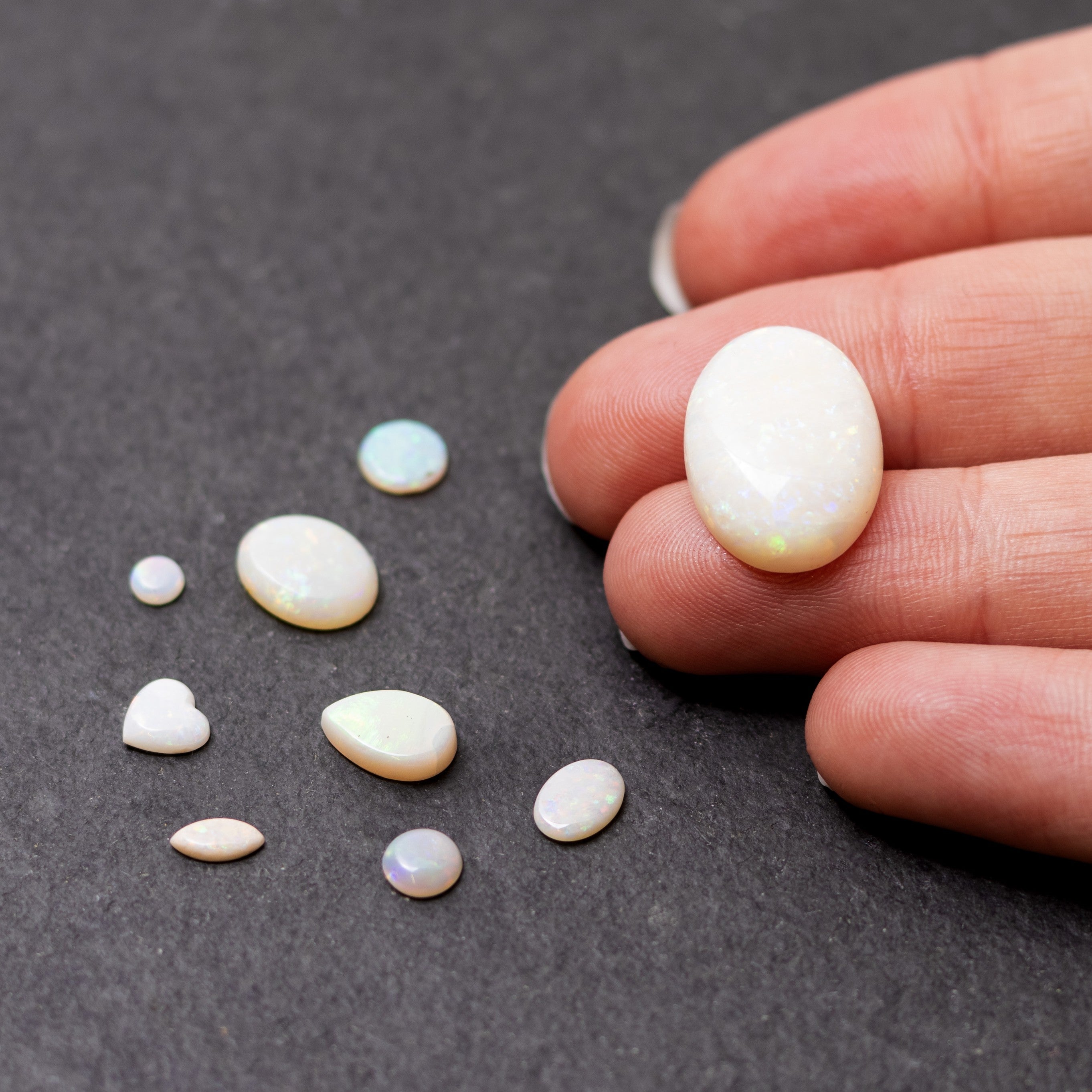 Solid Opal A Quality Cabochons