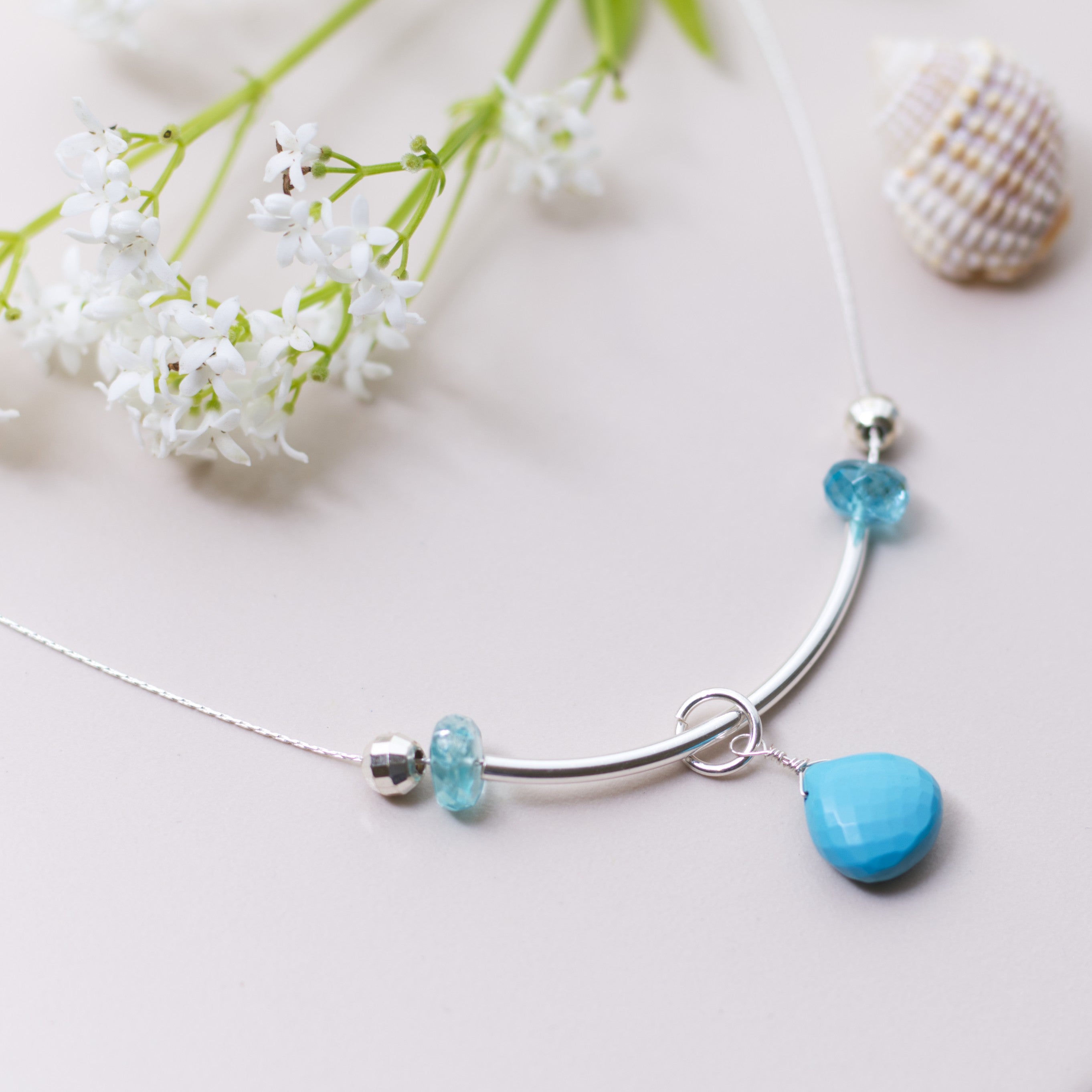 Sterling Silver Beading Chain Per cm