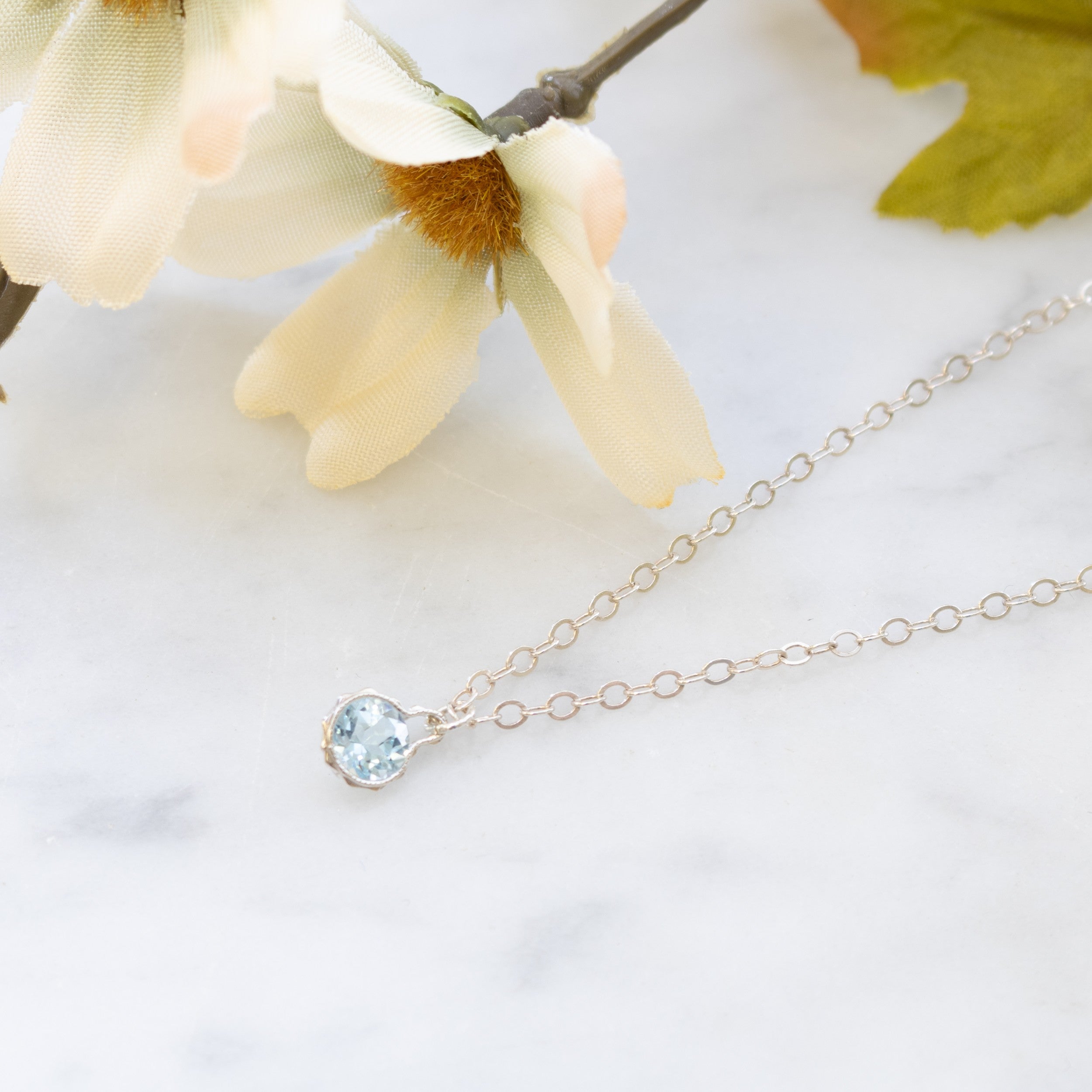 Sterling Silver Decorative Wraptite Pendant Settings For 5mm Faceted Stones