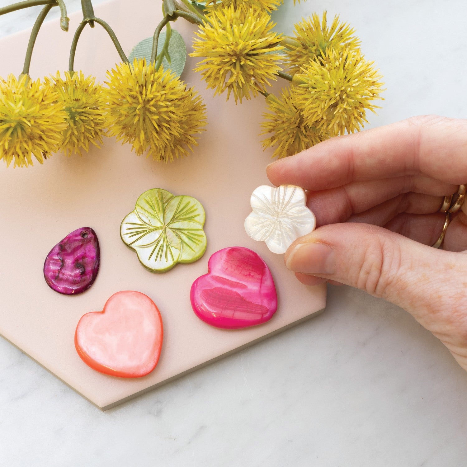 Cottage Garden Focal Bead Pack
