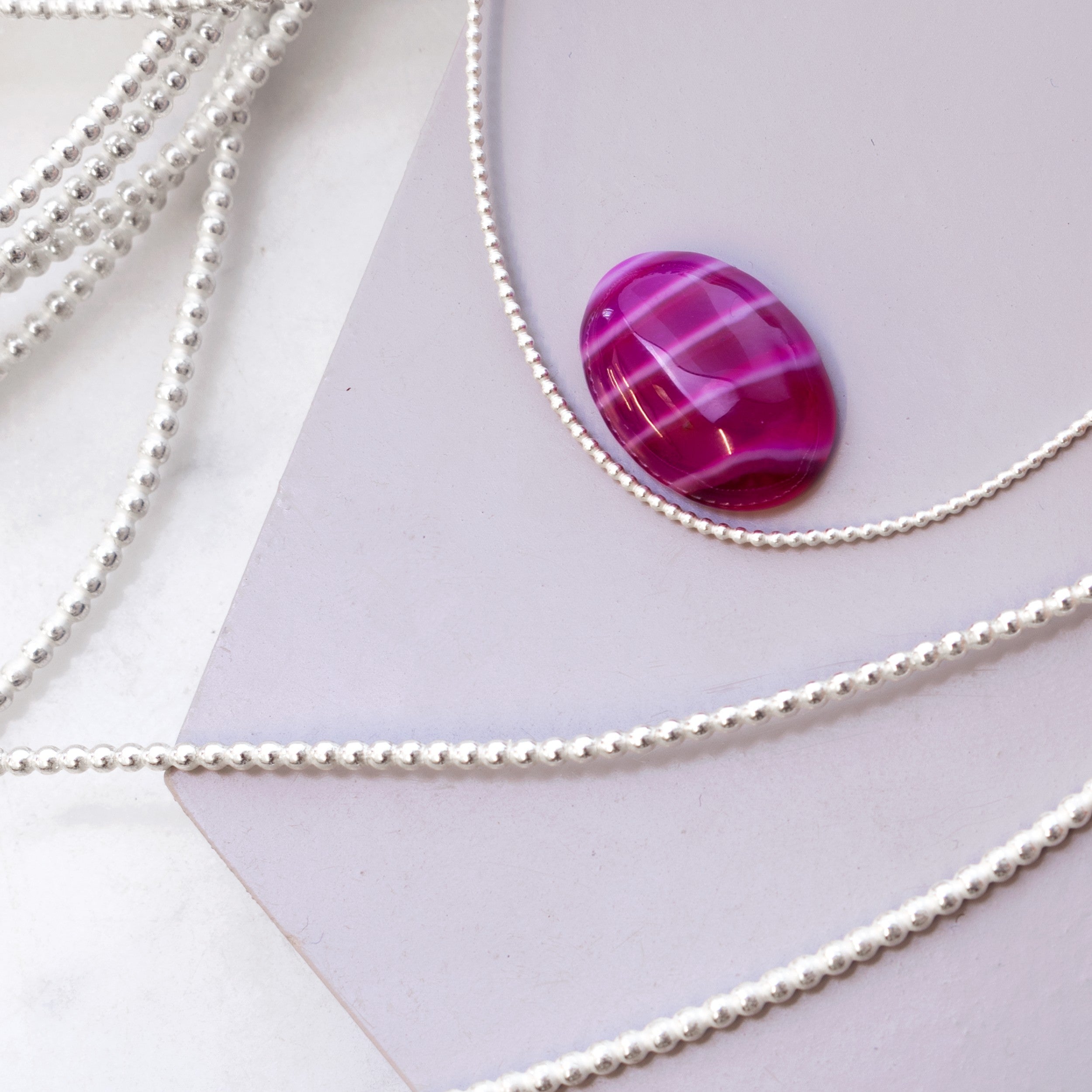 Sterling Silver Beaded Wire