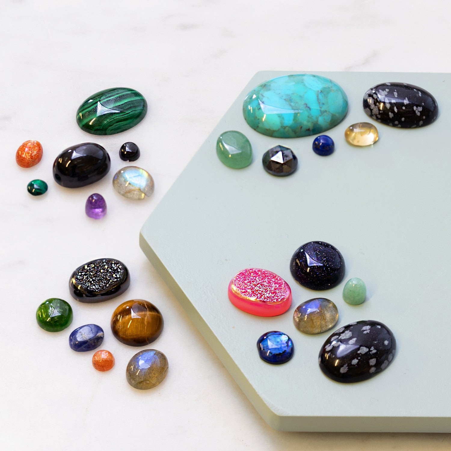 Pack of Assorted Imperfect Gemstone Cabochons