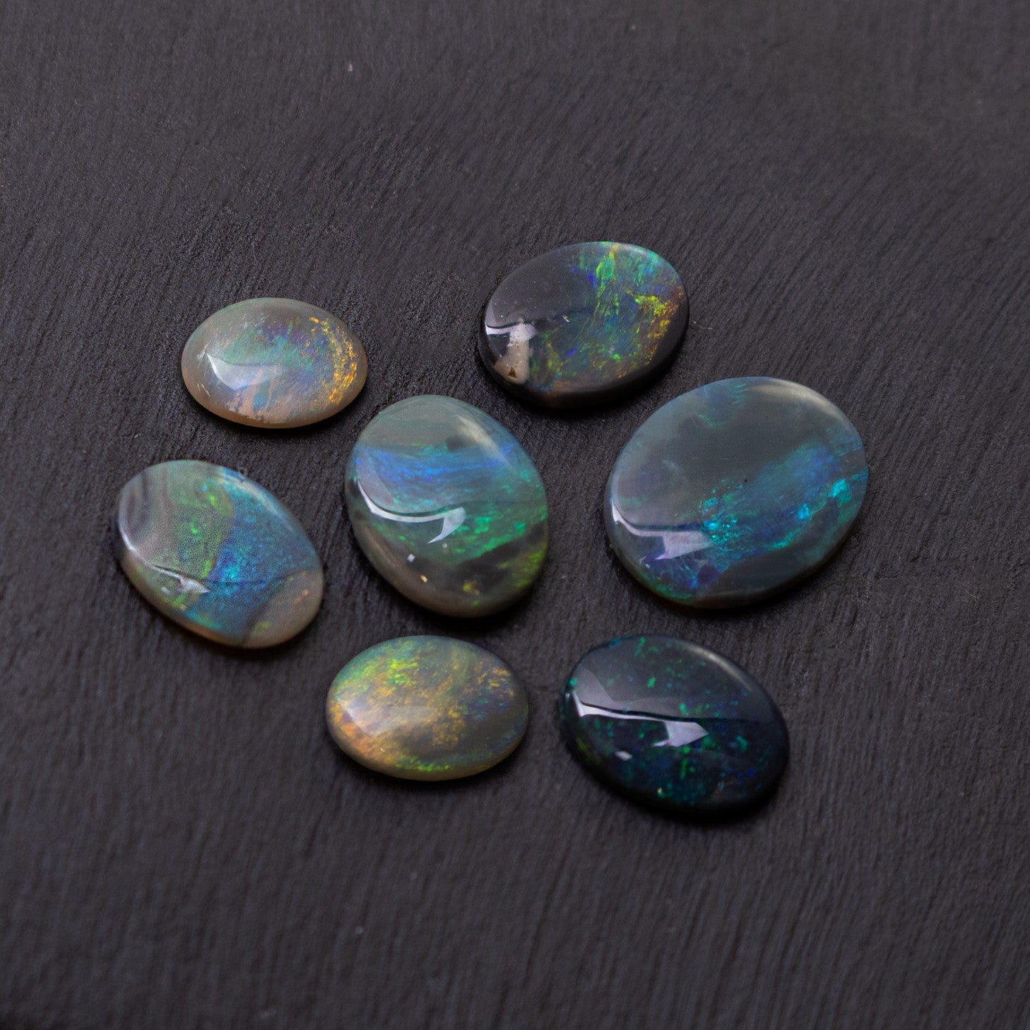 Australian Lightning Ridge Opals Dark