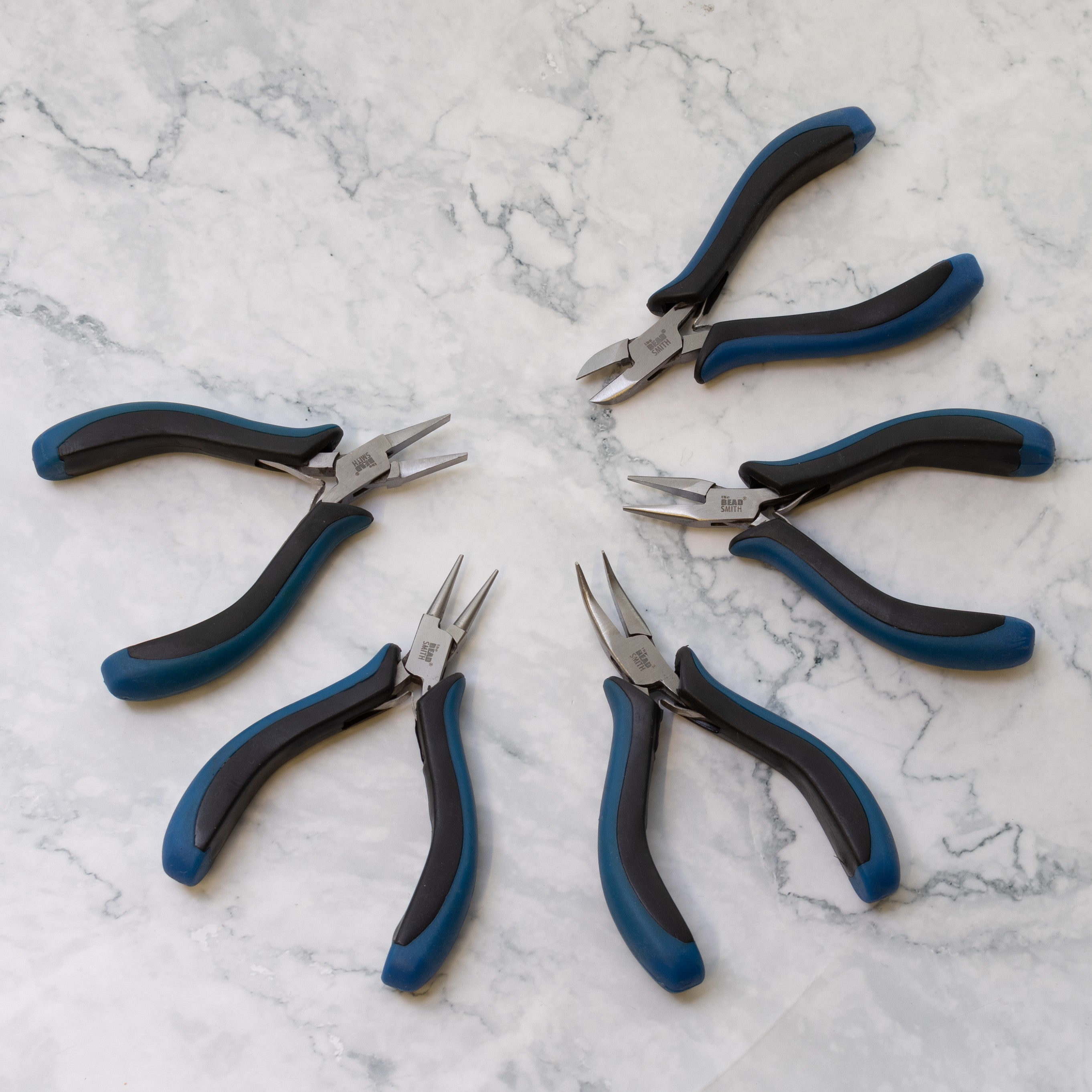 Beadsmith Ergonomic Pack Of Jewellery Pliers & Side Cutters