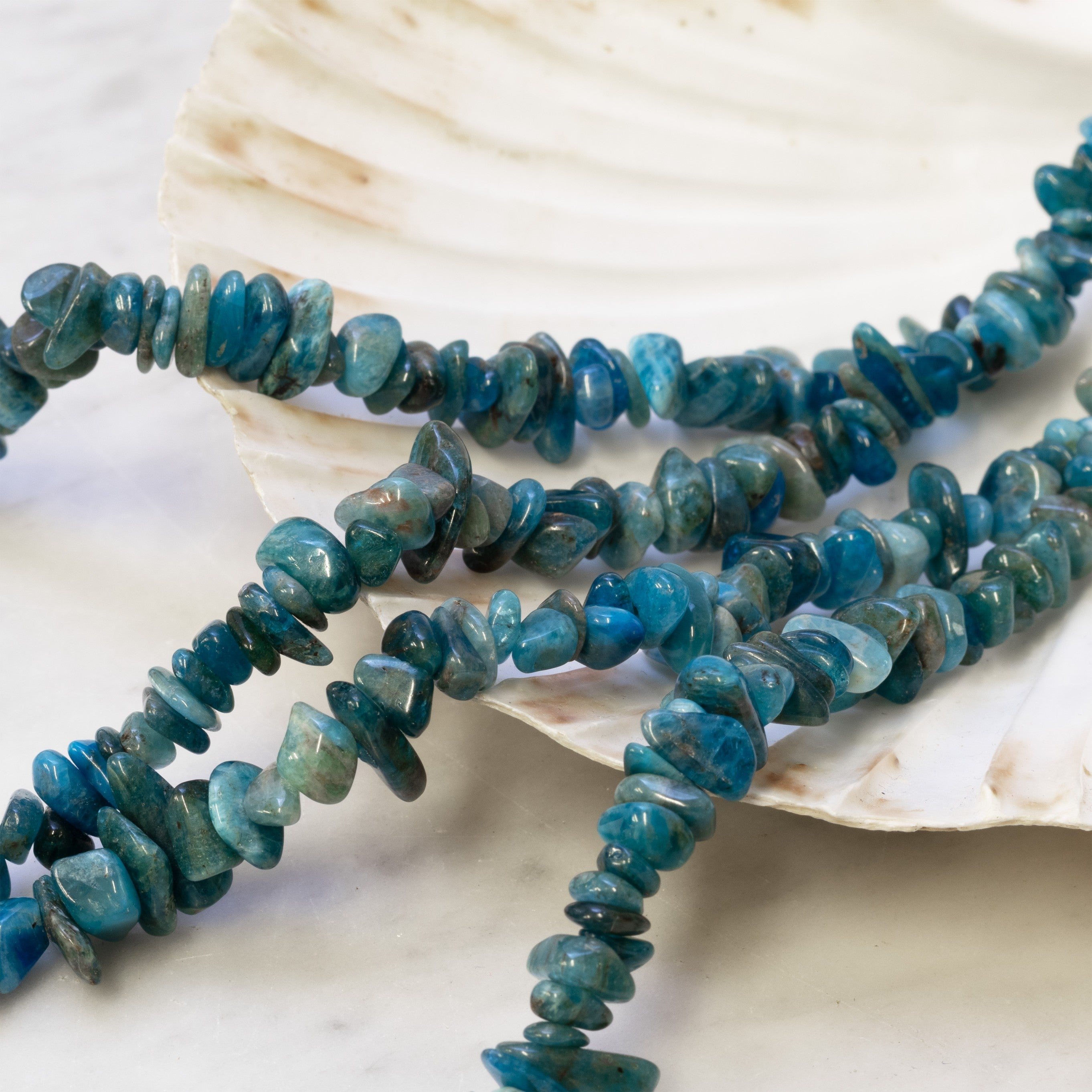 Apatite Chip Beads