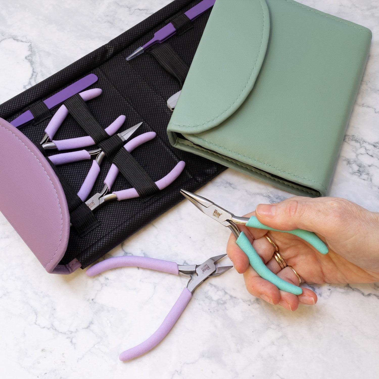 Beadsmith Beaders Tool Kit: Jewellery Pliers, Snips & Tweezers