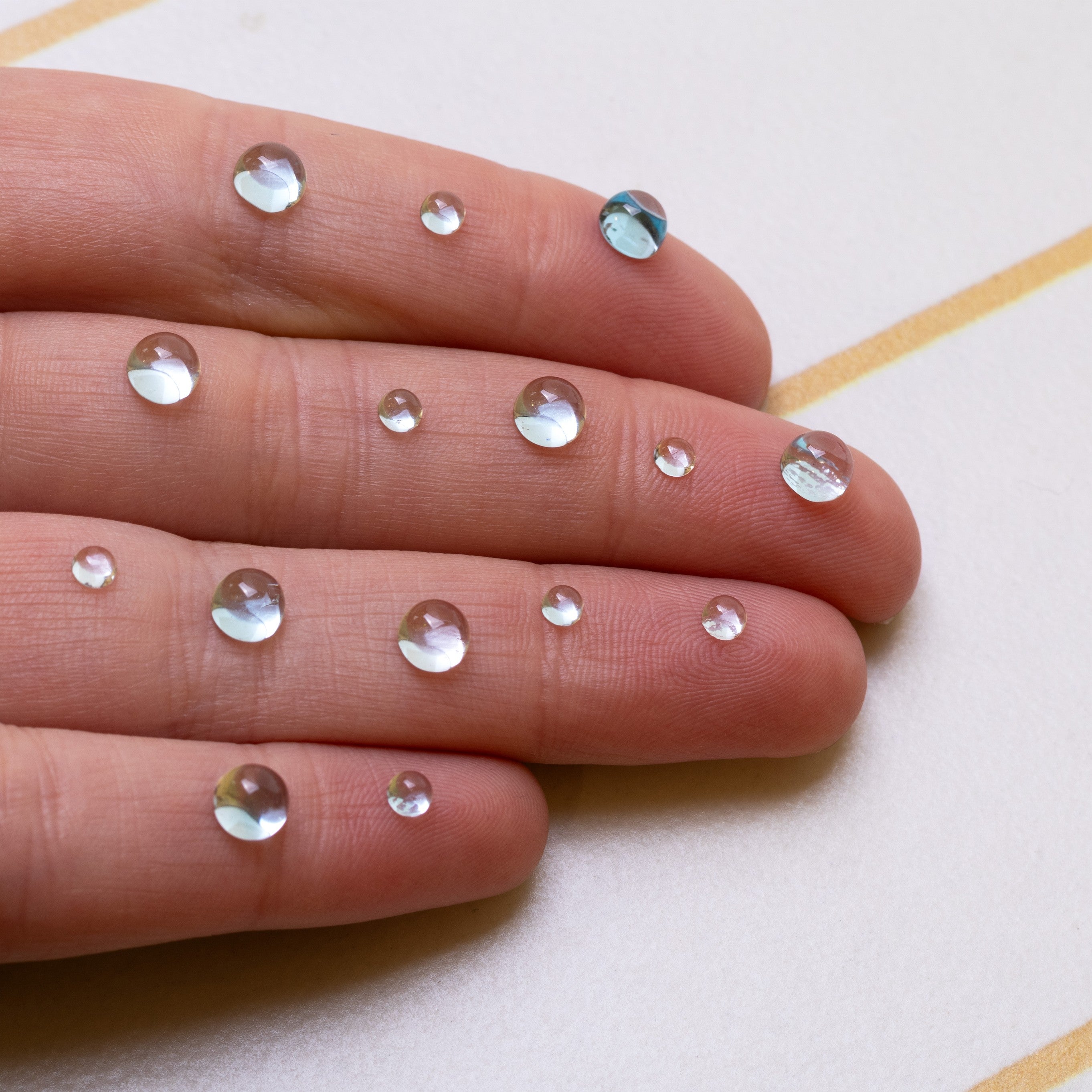 Sky Blue Topaz Cabochons