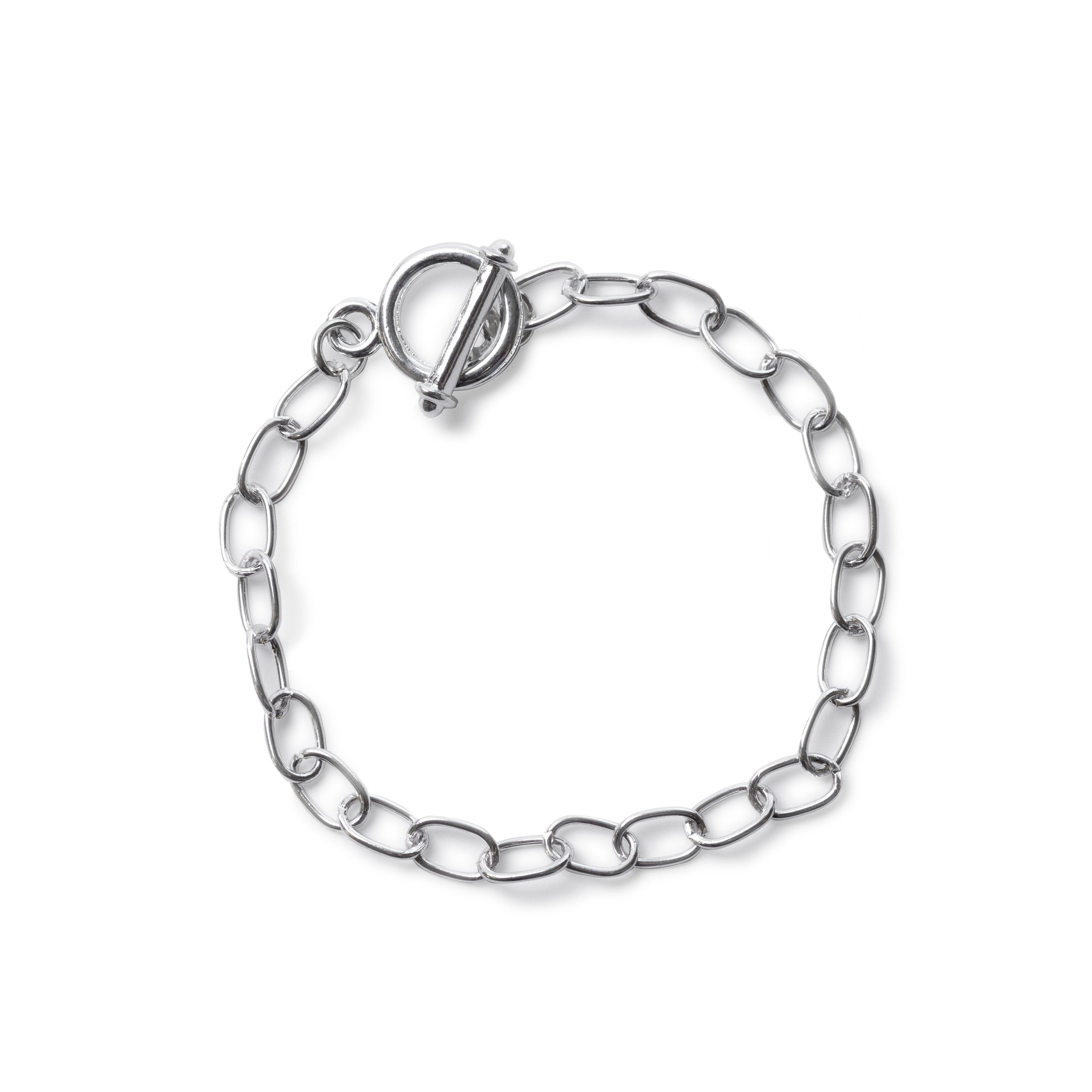 Silver Plated Charm Bracelet