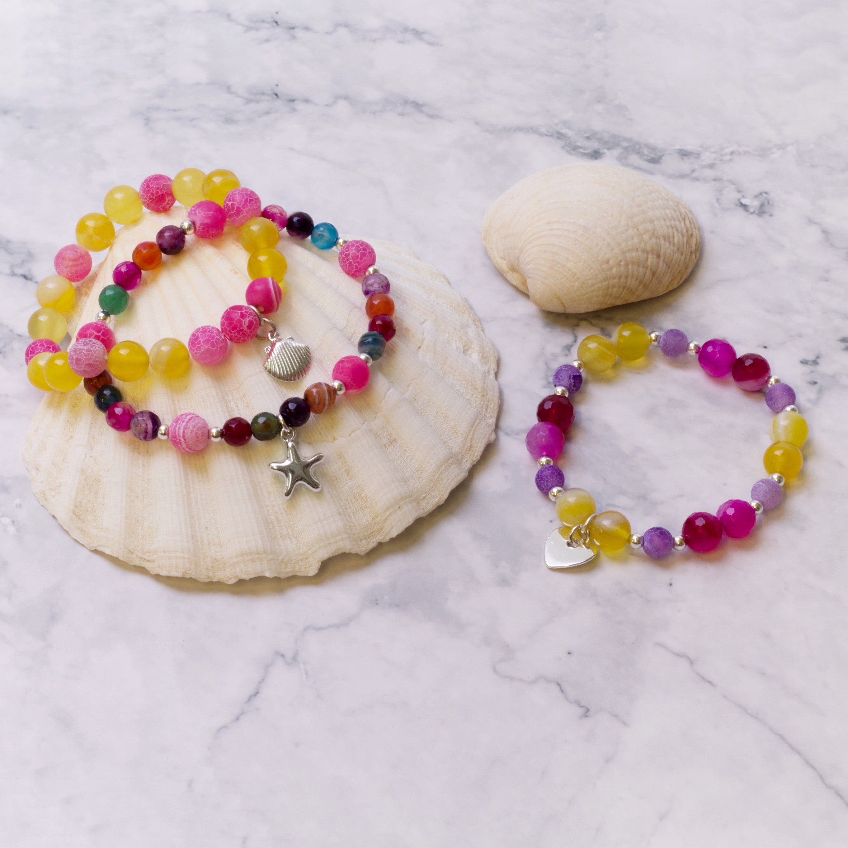 Children's Bracelets Making Kit Set Of 3