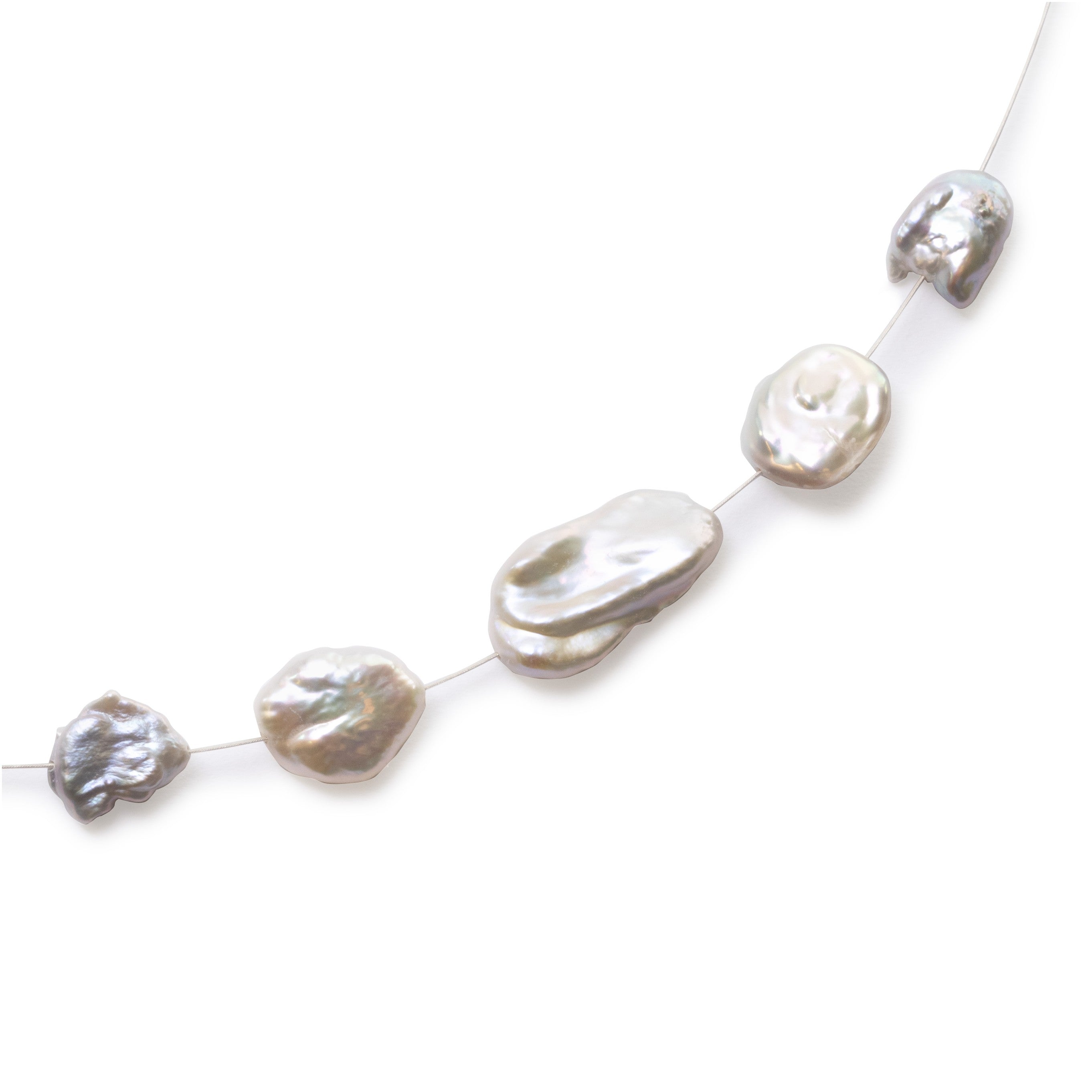 Cultured Freshwater Freeform Baroque Pearls Approx 7x7mm