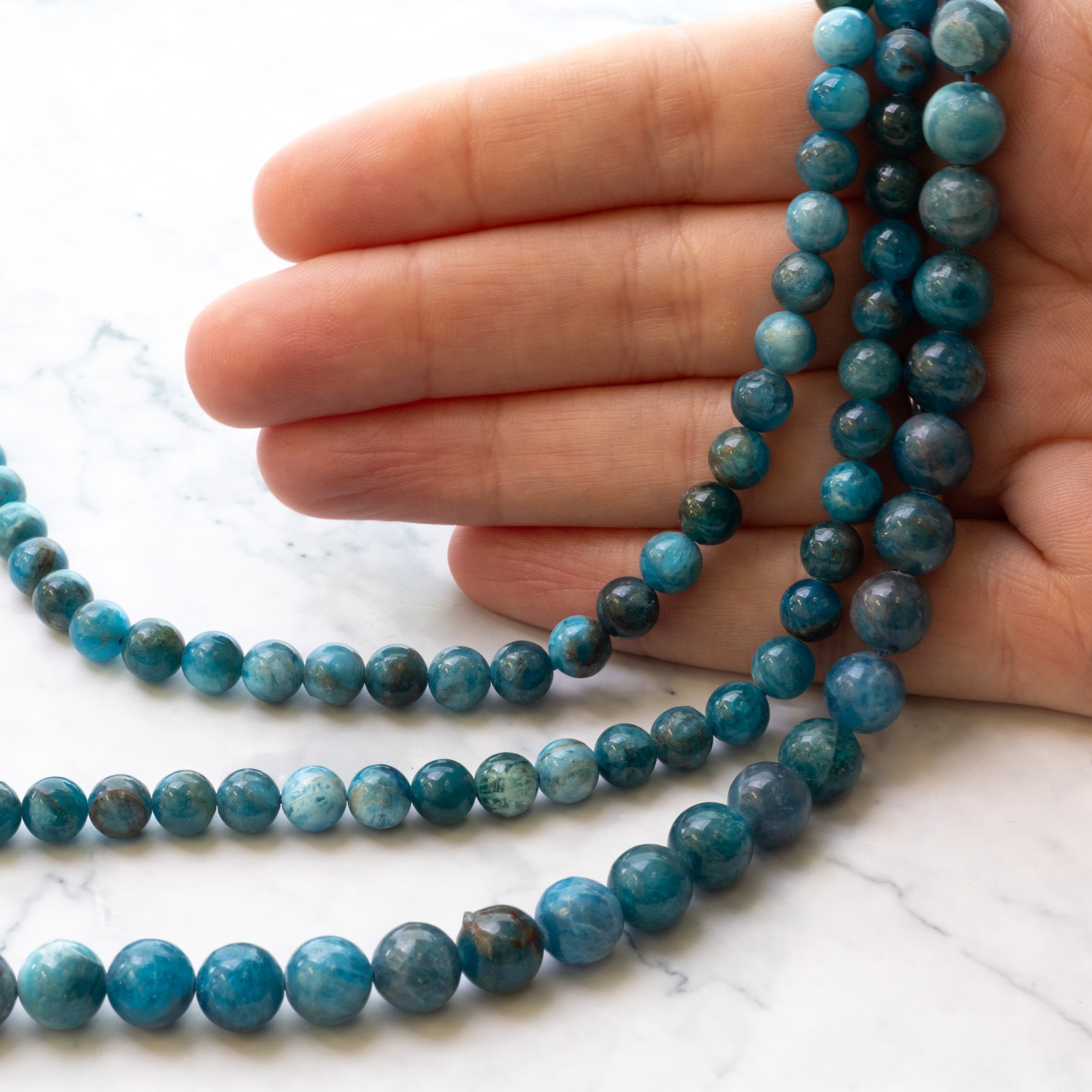 Apatite Round Beads