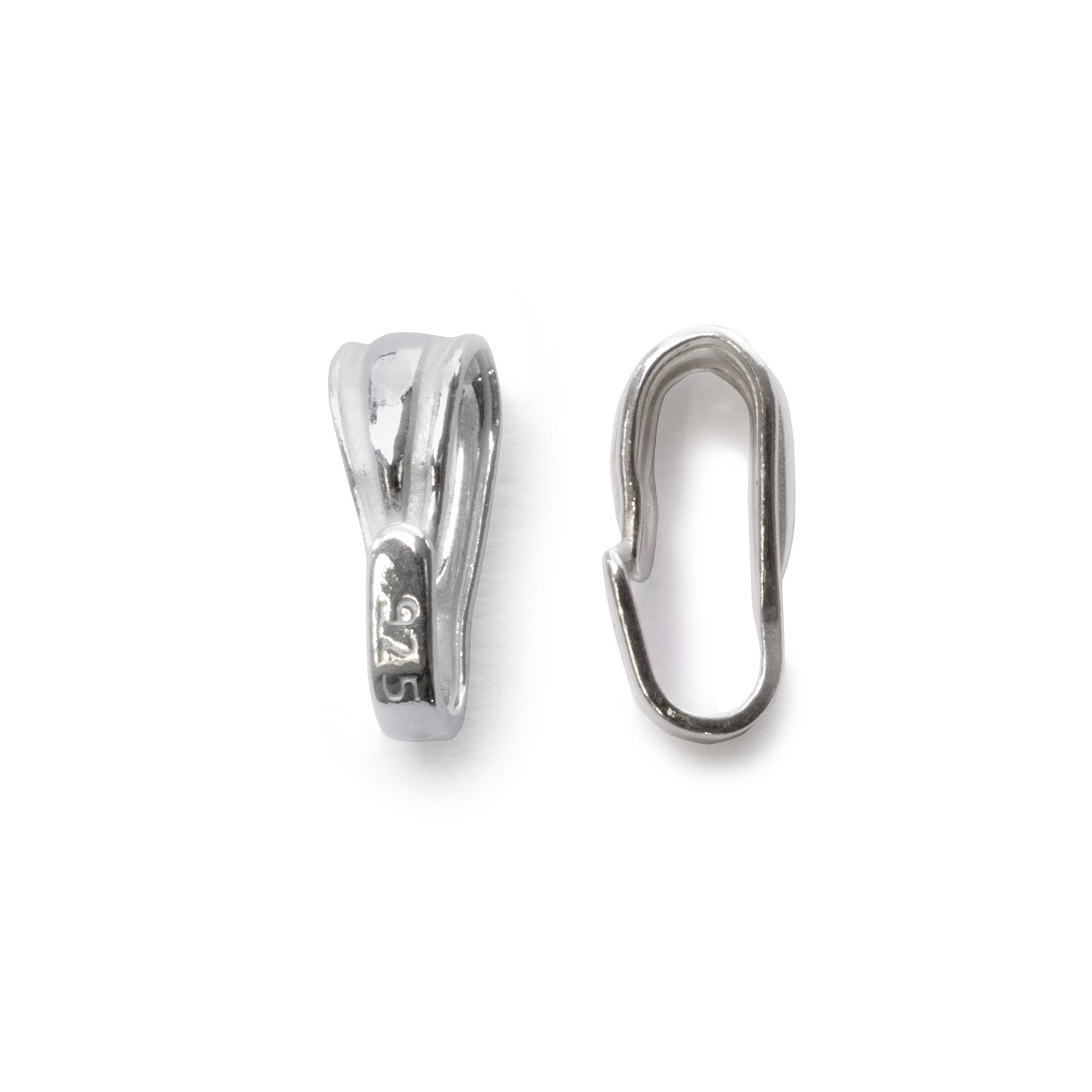 Sterling Silver 6mm Spring Bail