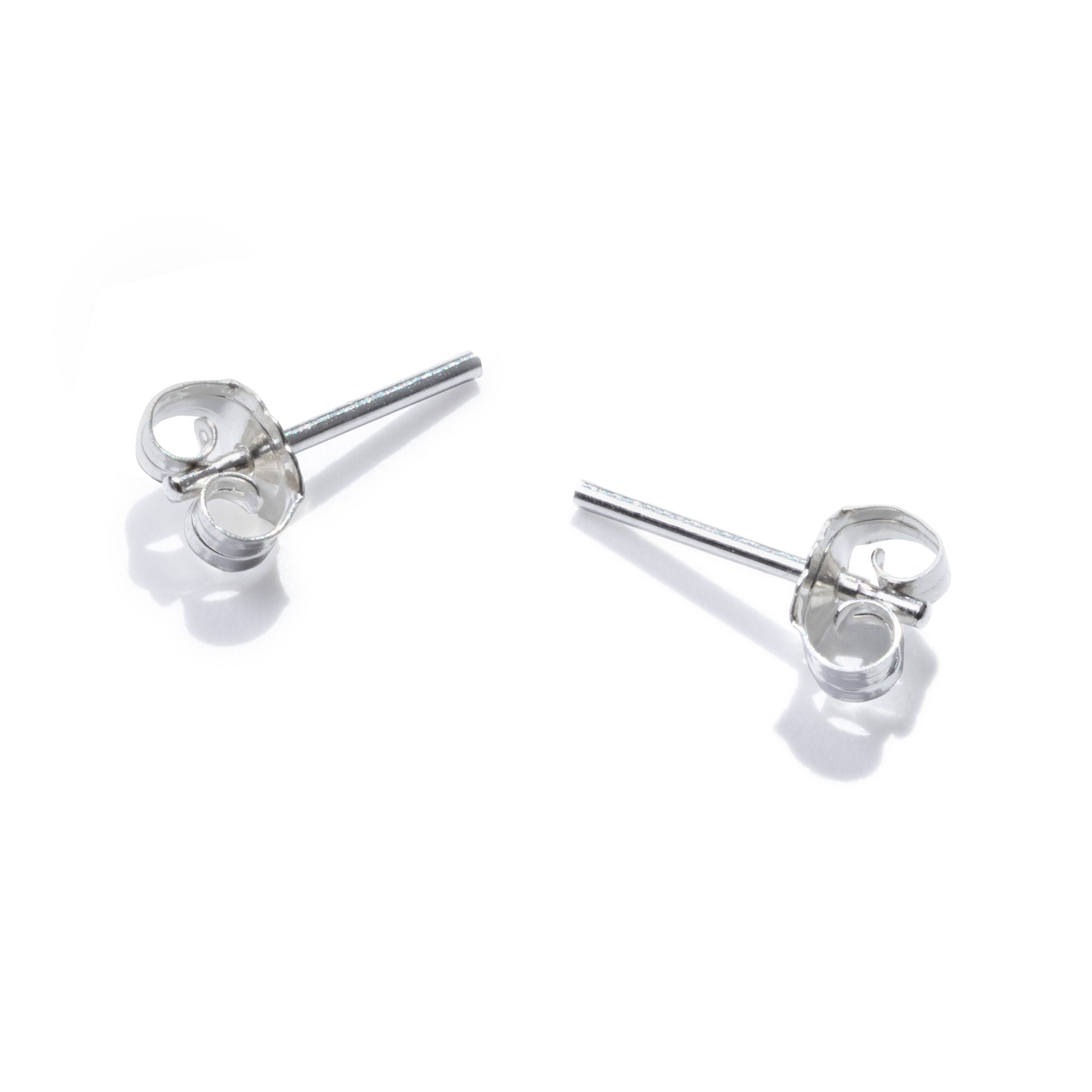 Sterling Silver Medium 5x3mm Earring Backs
