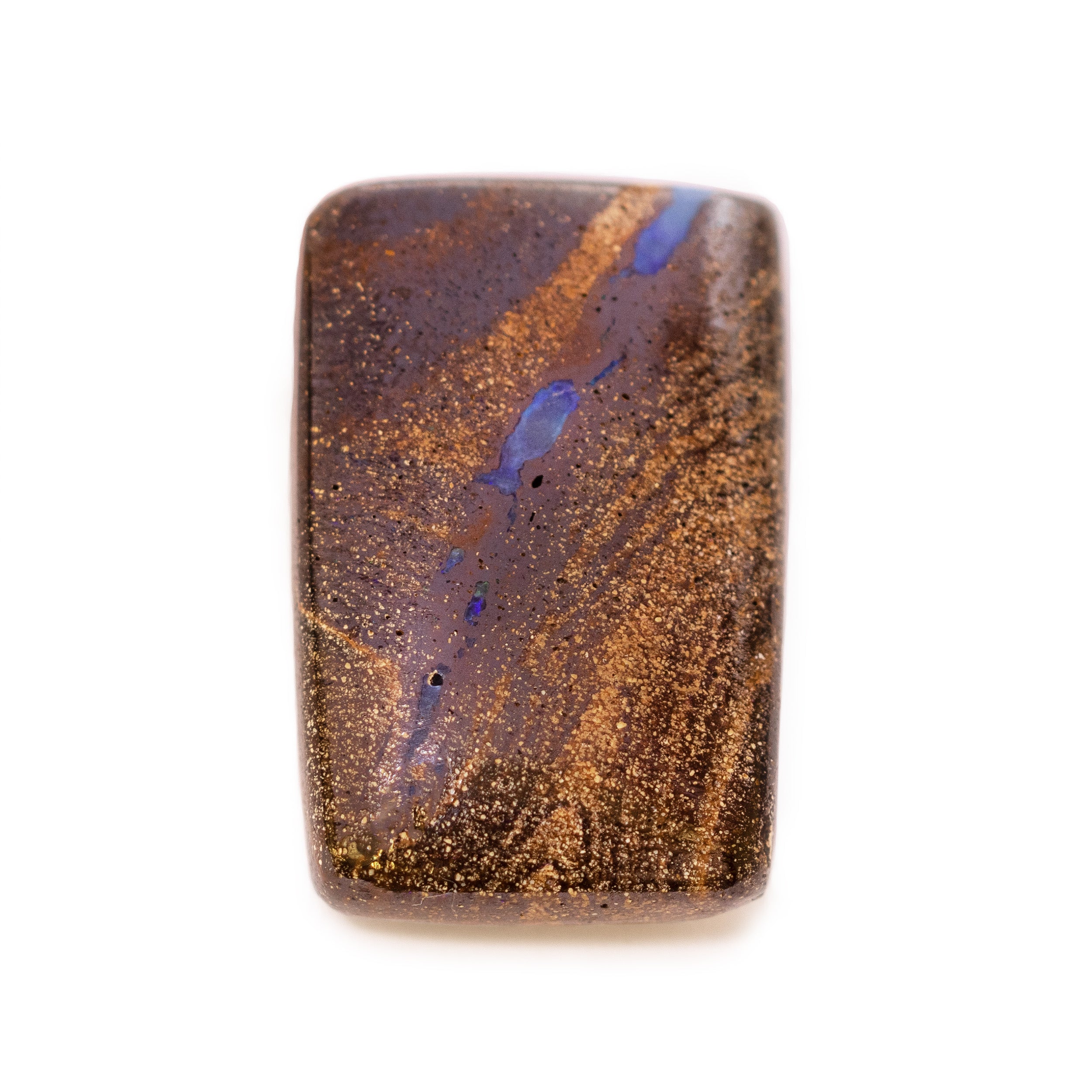 Freeform Australian Boulder Opal Approx 23x15mm