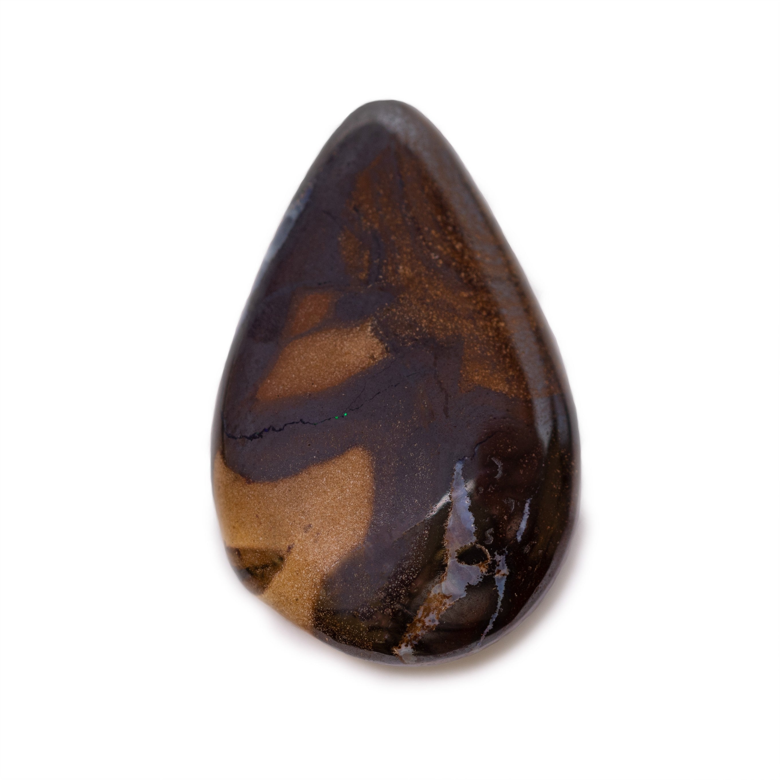 Freeform Australian Boulder Opal Aprrox 28.5x18mm