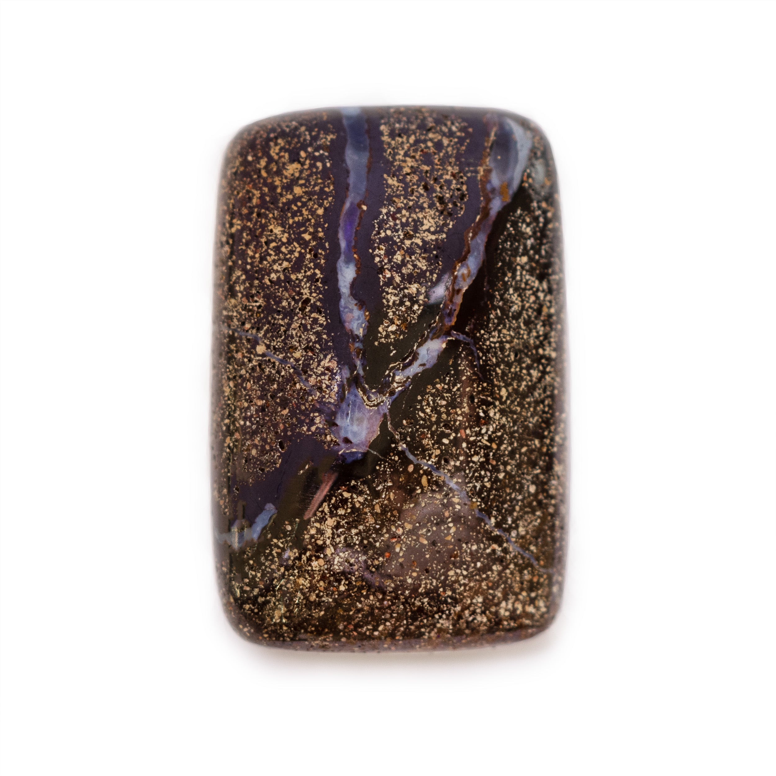 Freeform Australian Boulder Opal Approx 22x14.5mm