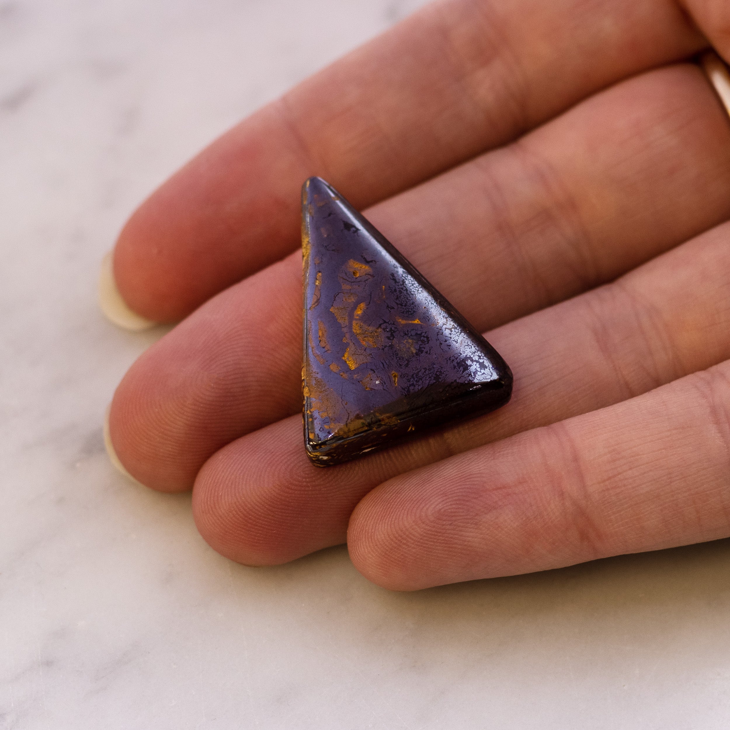 Freeform Australian Boulder Opal Approx 29x21.5mm