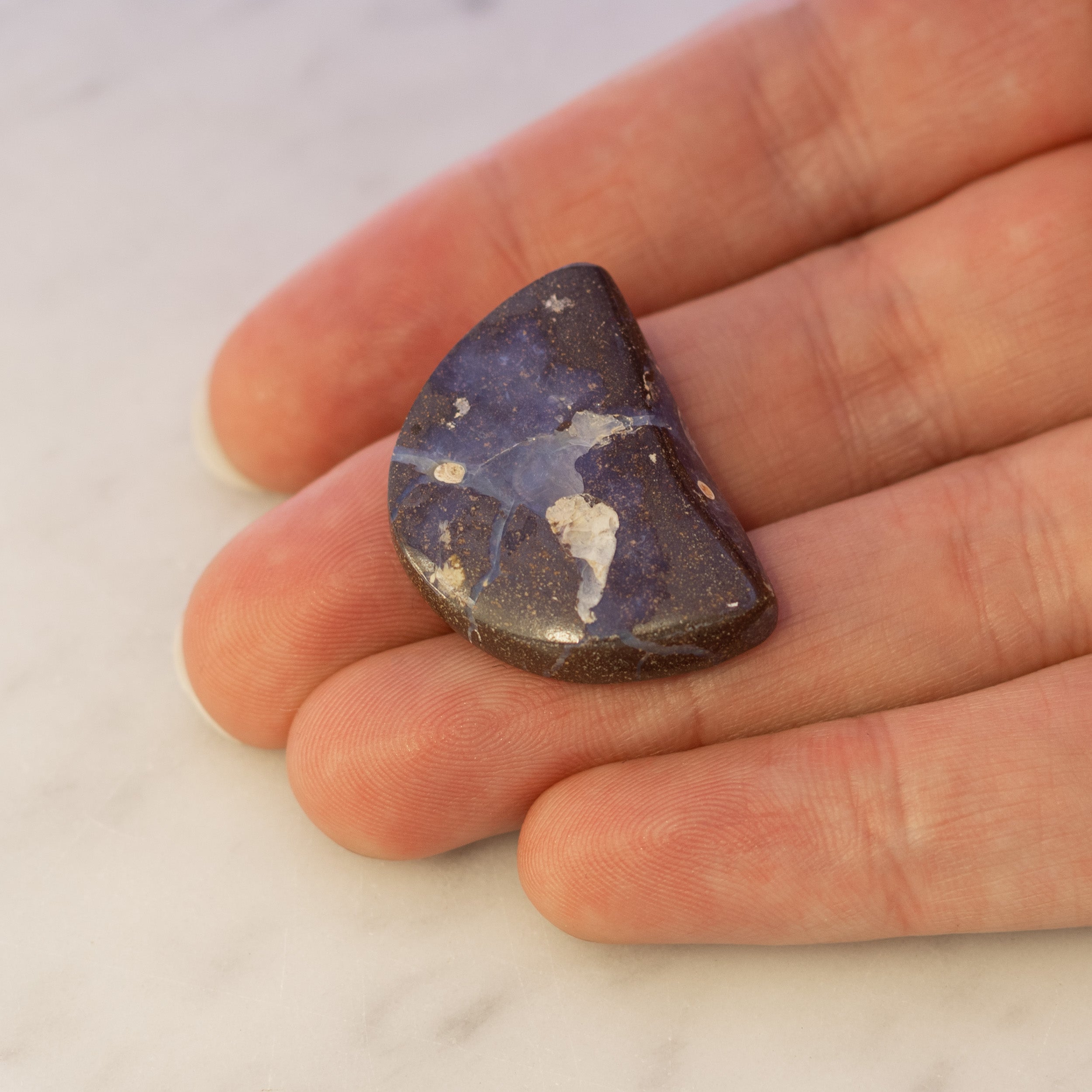 Freeform Australian Boulder Opal Approx 27x20mm