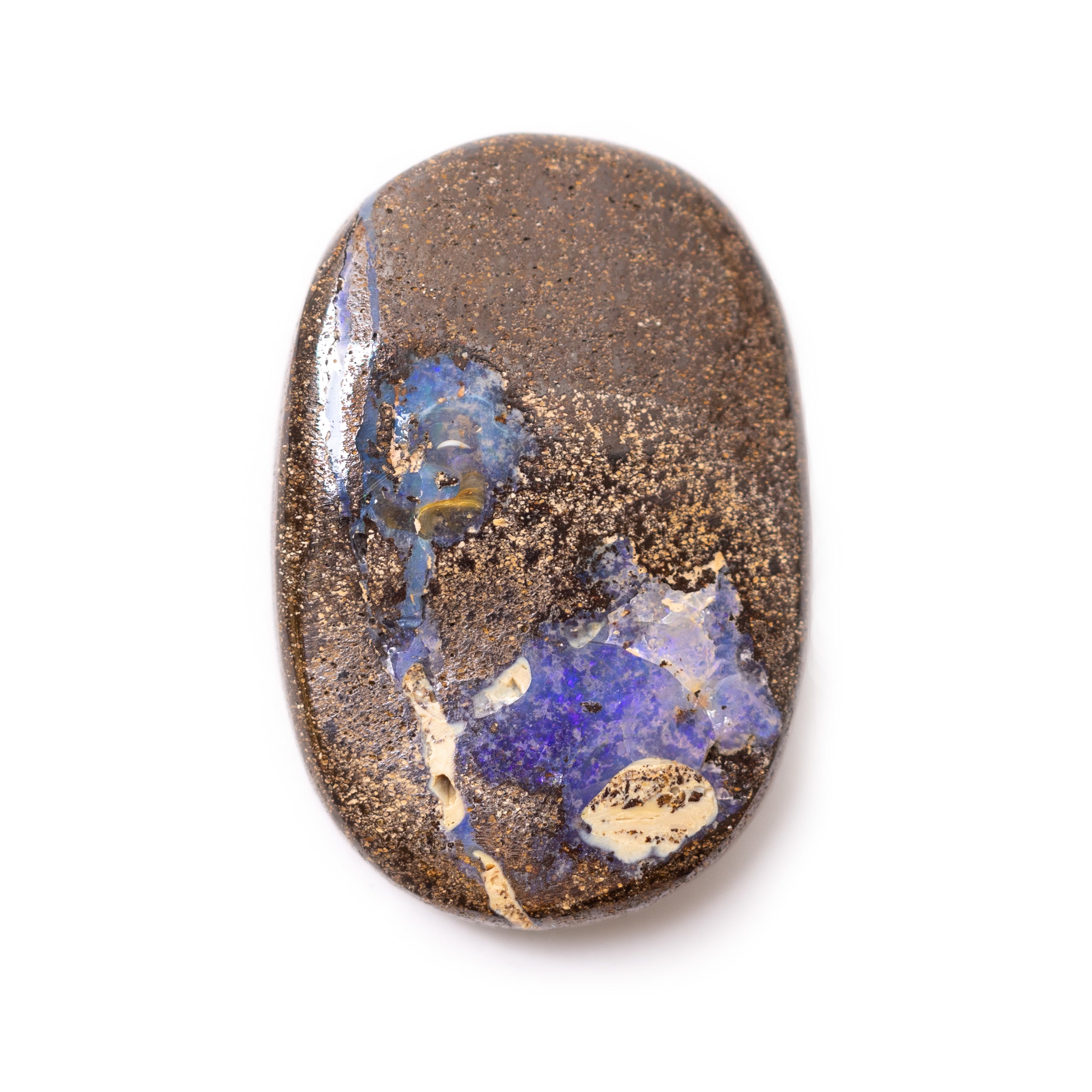 Freeform Australian Boulder Opal Approx 27x18mm