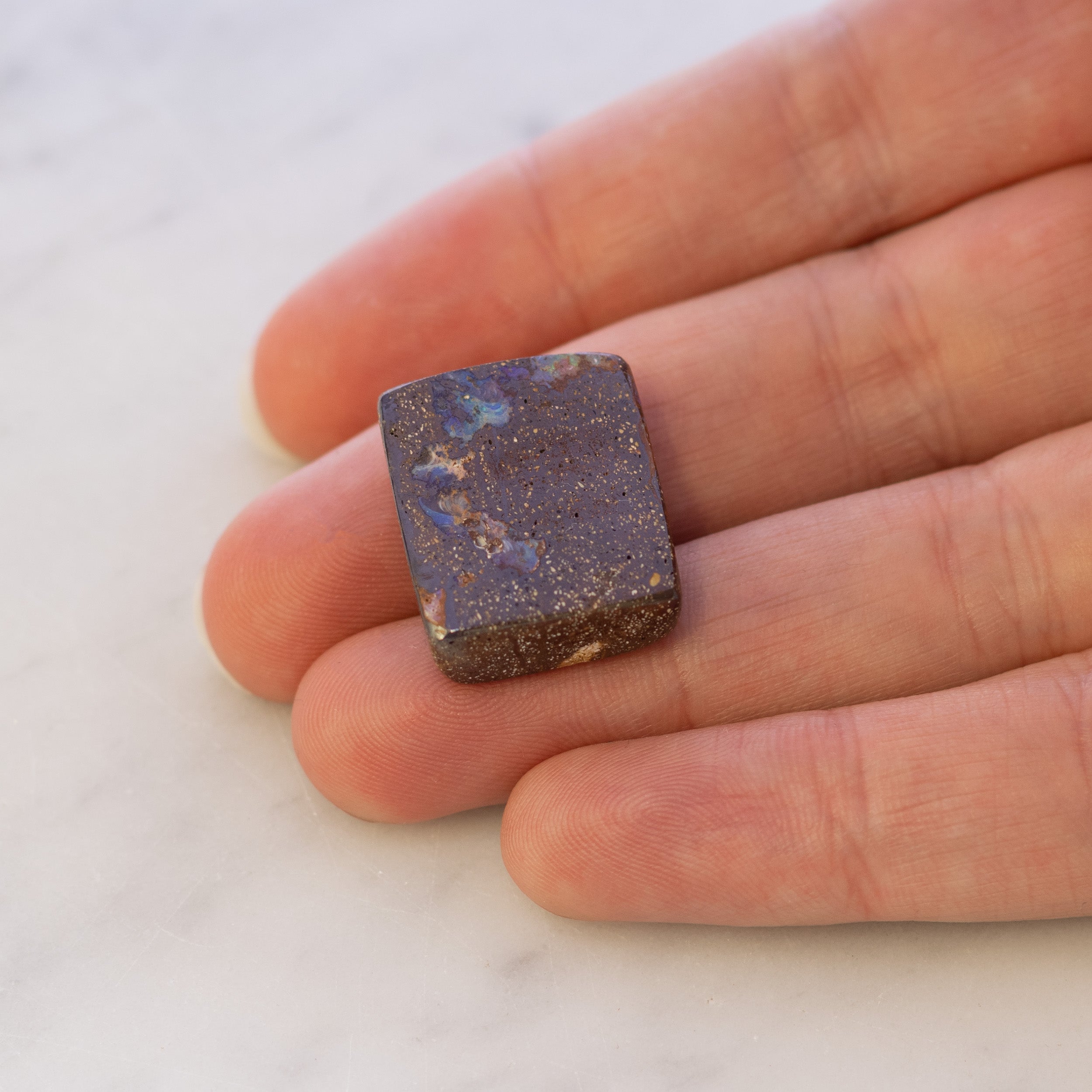 Freeform Australian Boulder Opal Approx 20x16.5mm