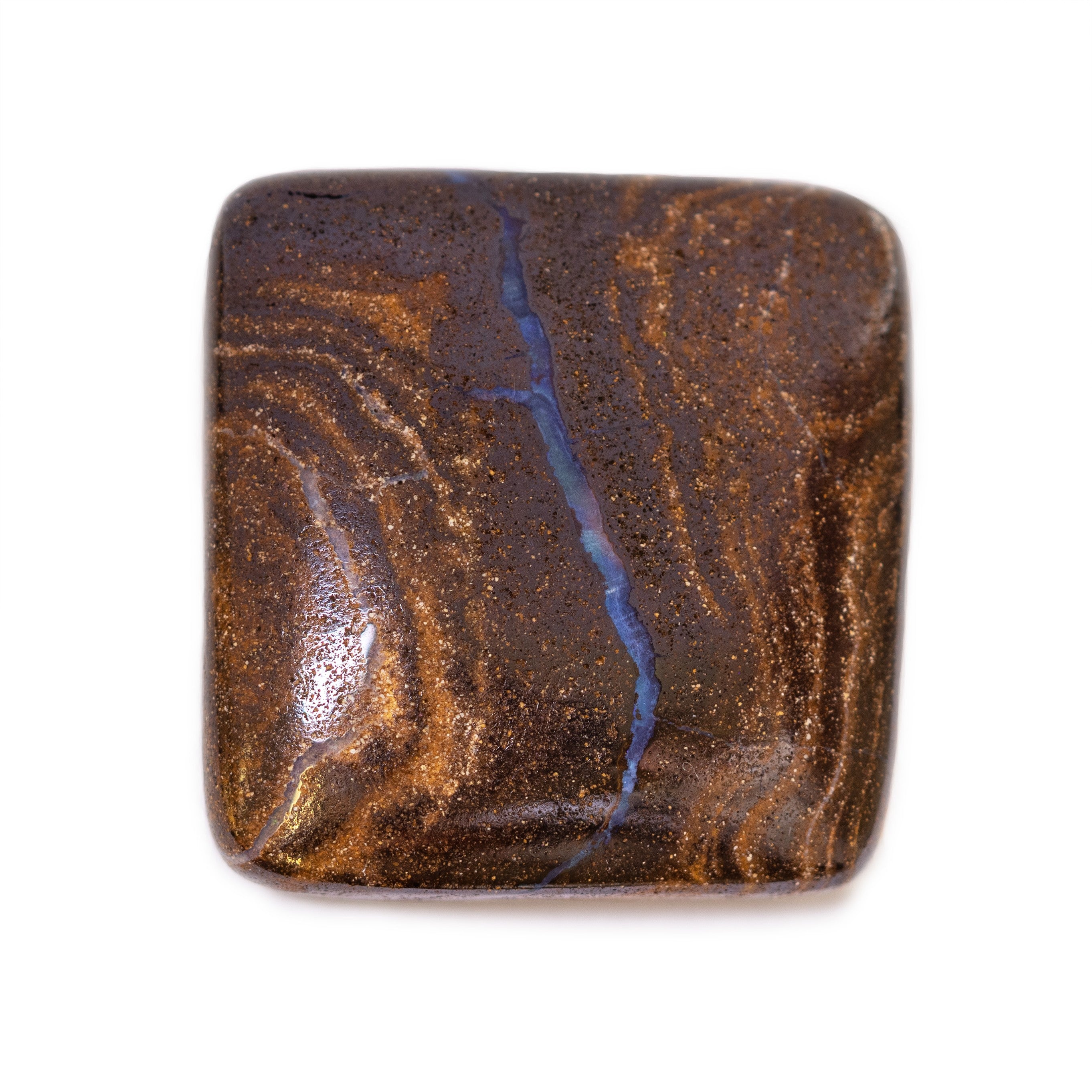 Freeform Australian Boulder Opal Approx 27x27.5mm