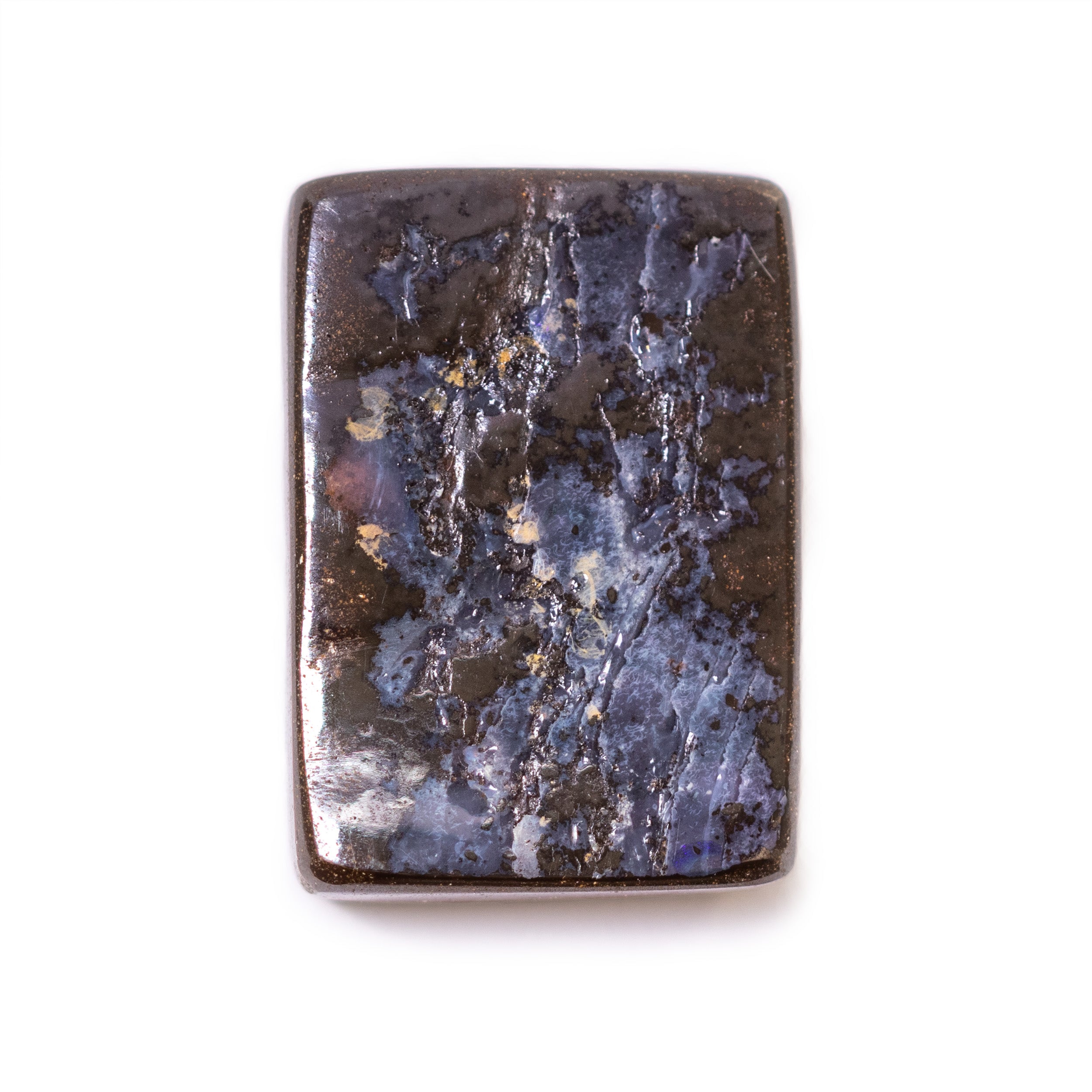 Freeform Australian Boulder Opal Approx 22x15.5mm