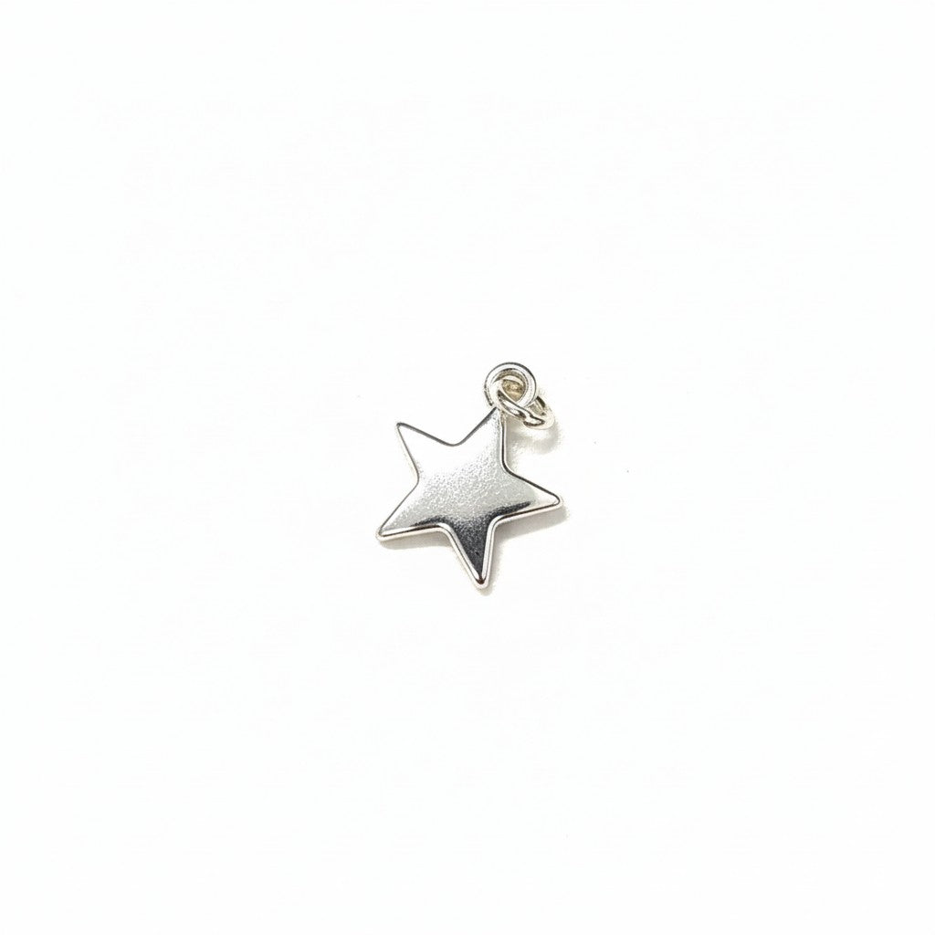 Silver Plated Star Charm
