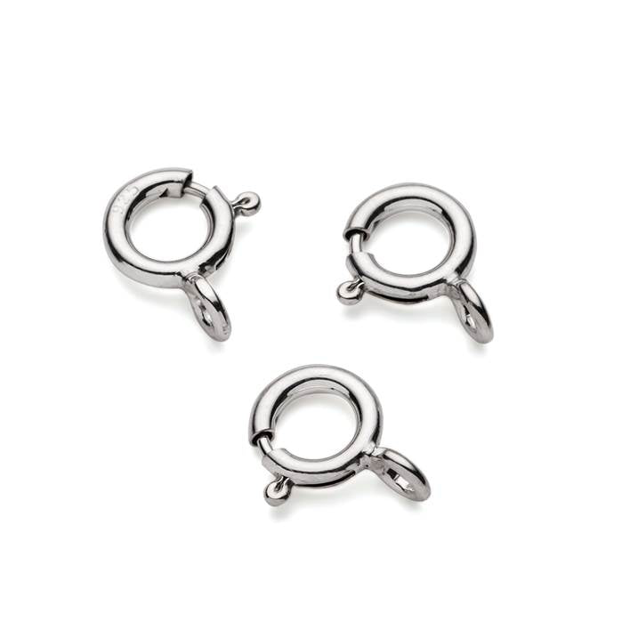 Sterling Silver 7mm Bolt Ring With Closed Ring