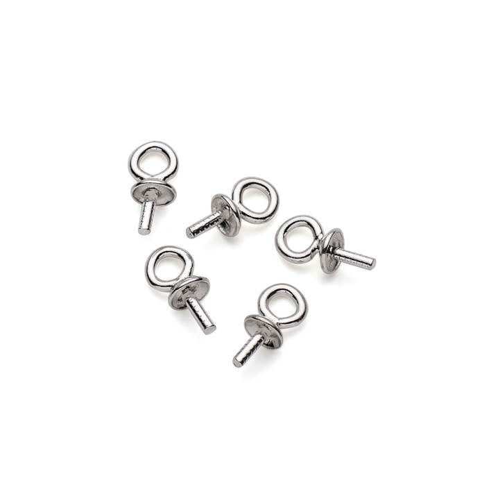 Sterling Silver Peg With Loop Cap