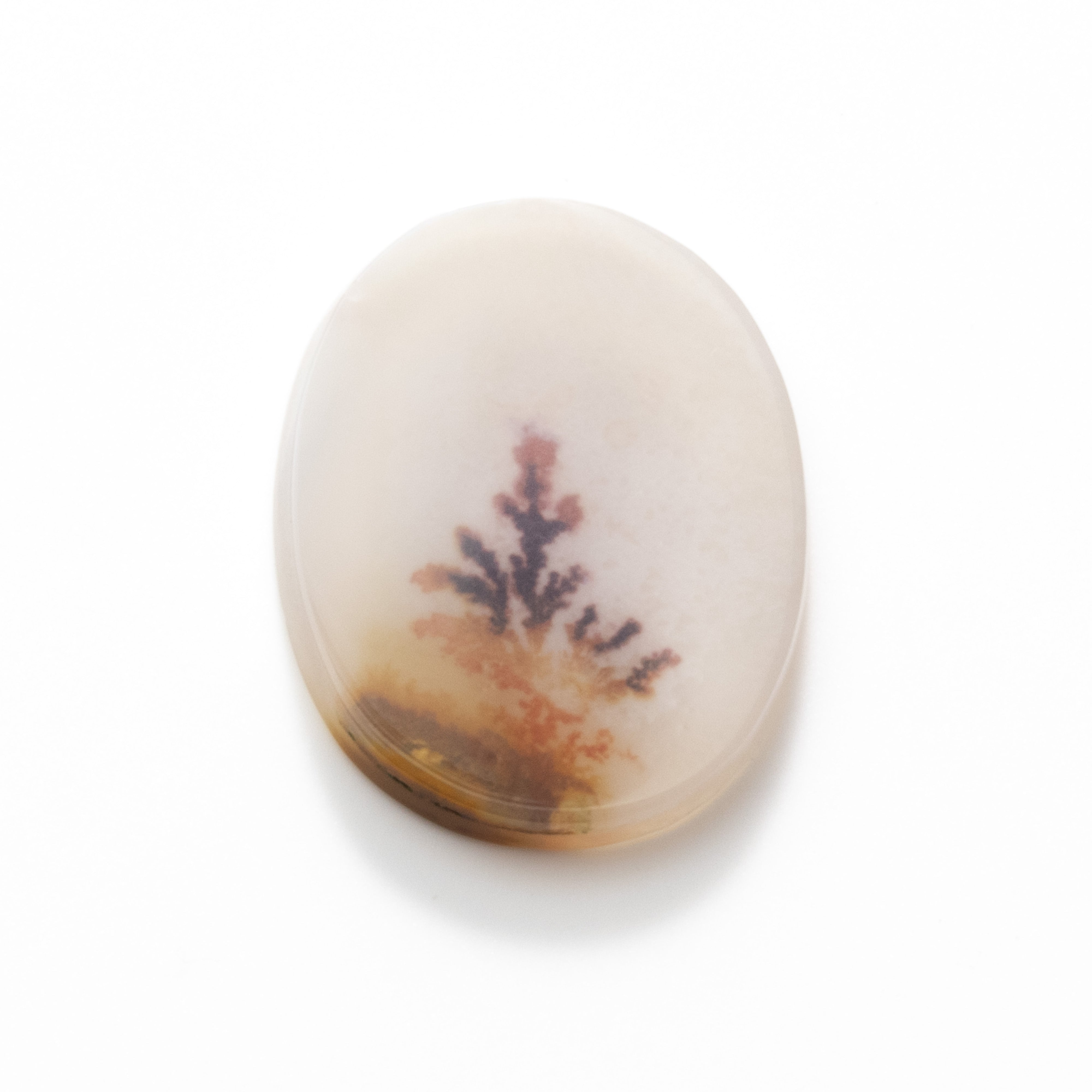 Dendrite Agate Flat Plate Freeform Cabochon