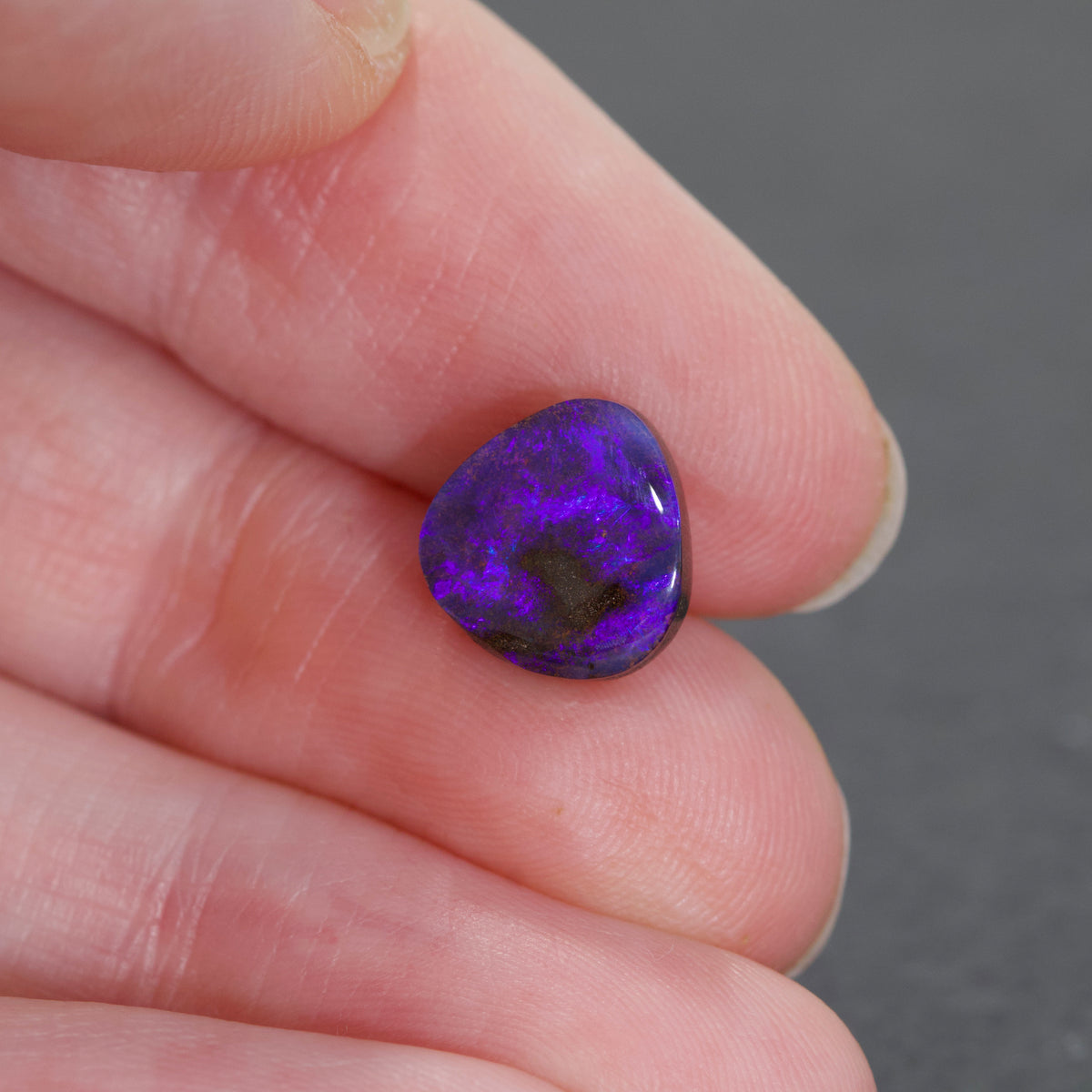 Australian Boulder Freeform Opal Cabochon 9.5x9mm