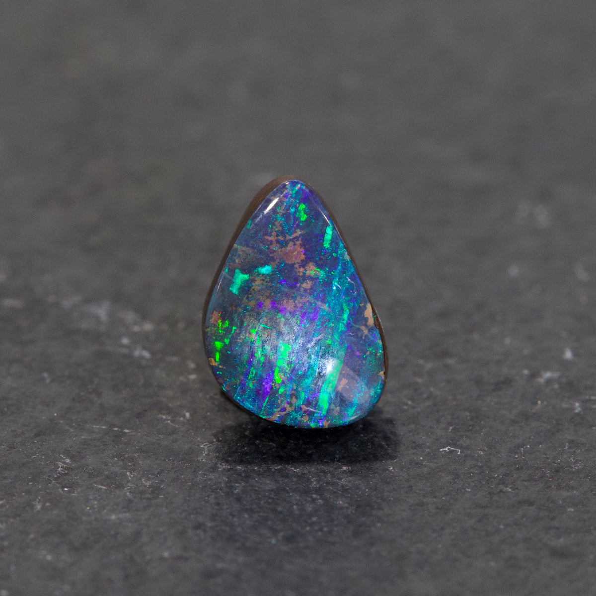 Australian Boulder Freeform Opal Cabochon 10x7mm