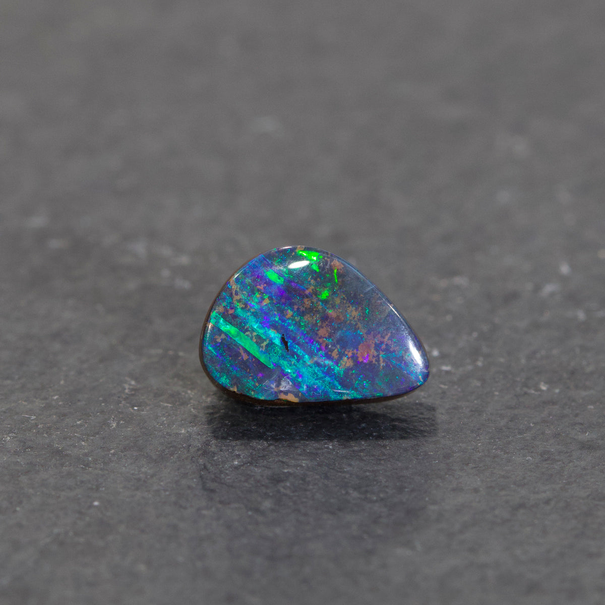 Australian Boulder Freeform Opal Cabochon 10x7mm